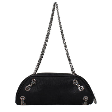 Stella McCartney Black Leather Shoulder Bag