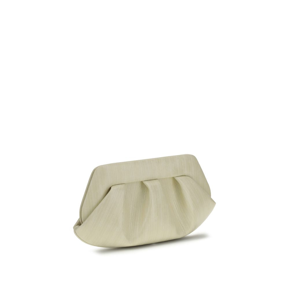 THEMOIRè White Polyethylene Clutch Bag