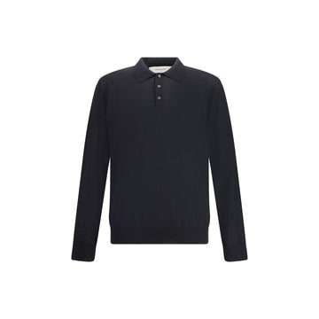 Golden Goose Black Fleece Wool Dress Shirt