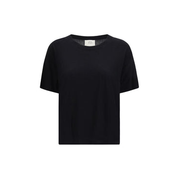 Loulou De Saison Black Cotton T-Shirt