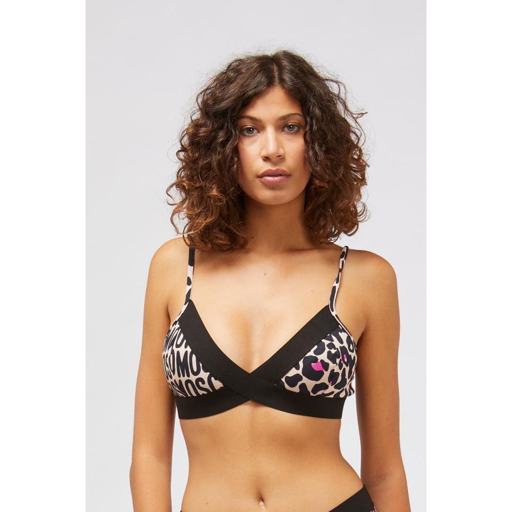 Moschino White Cotton Bra