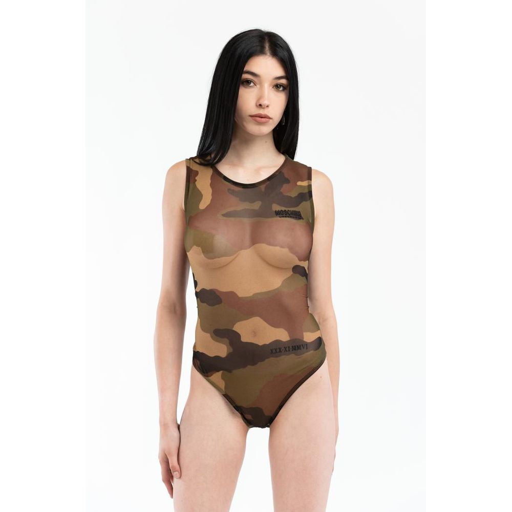 Moschino Army Cotton Bodysuit