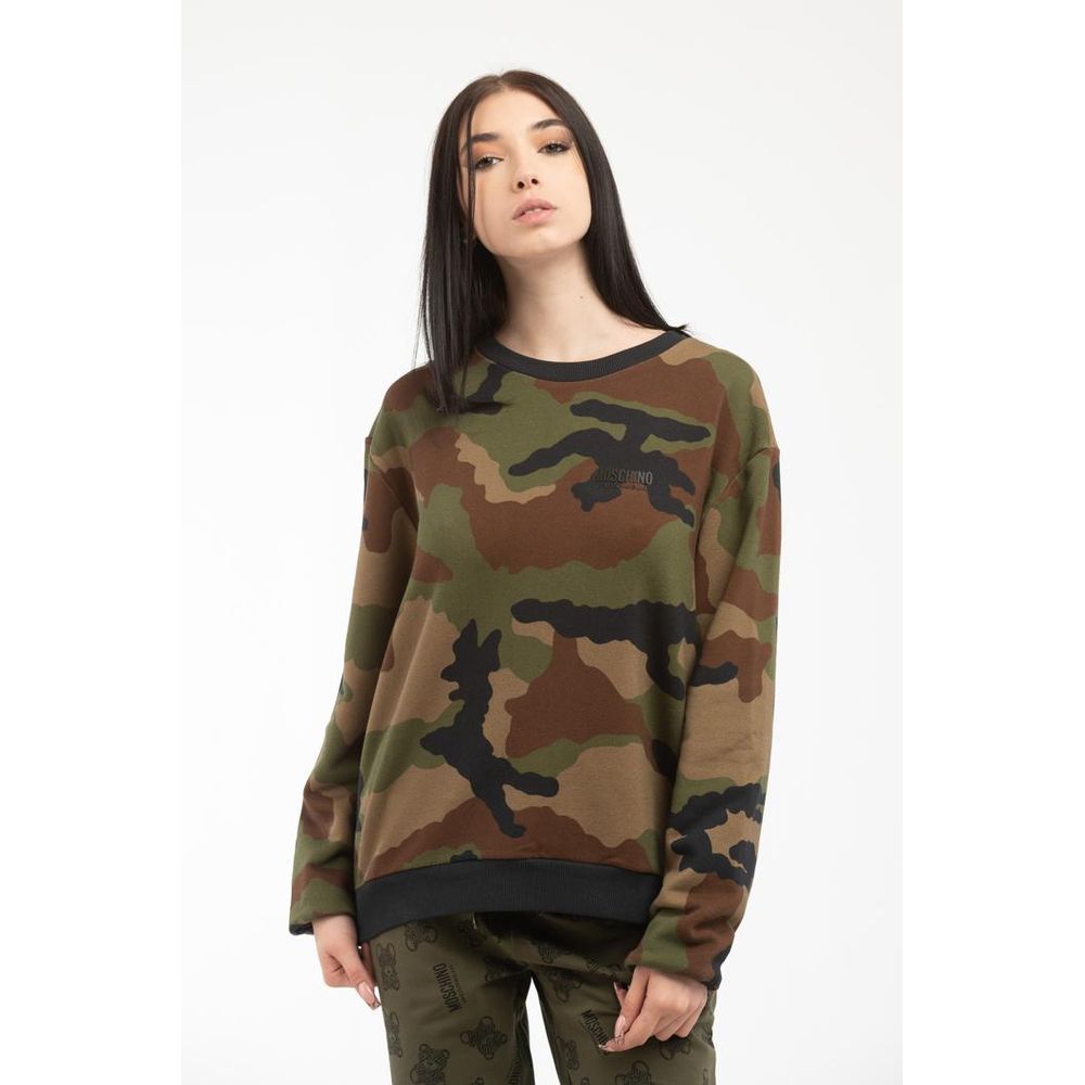 Moschino Army Cotton Sweatshirt