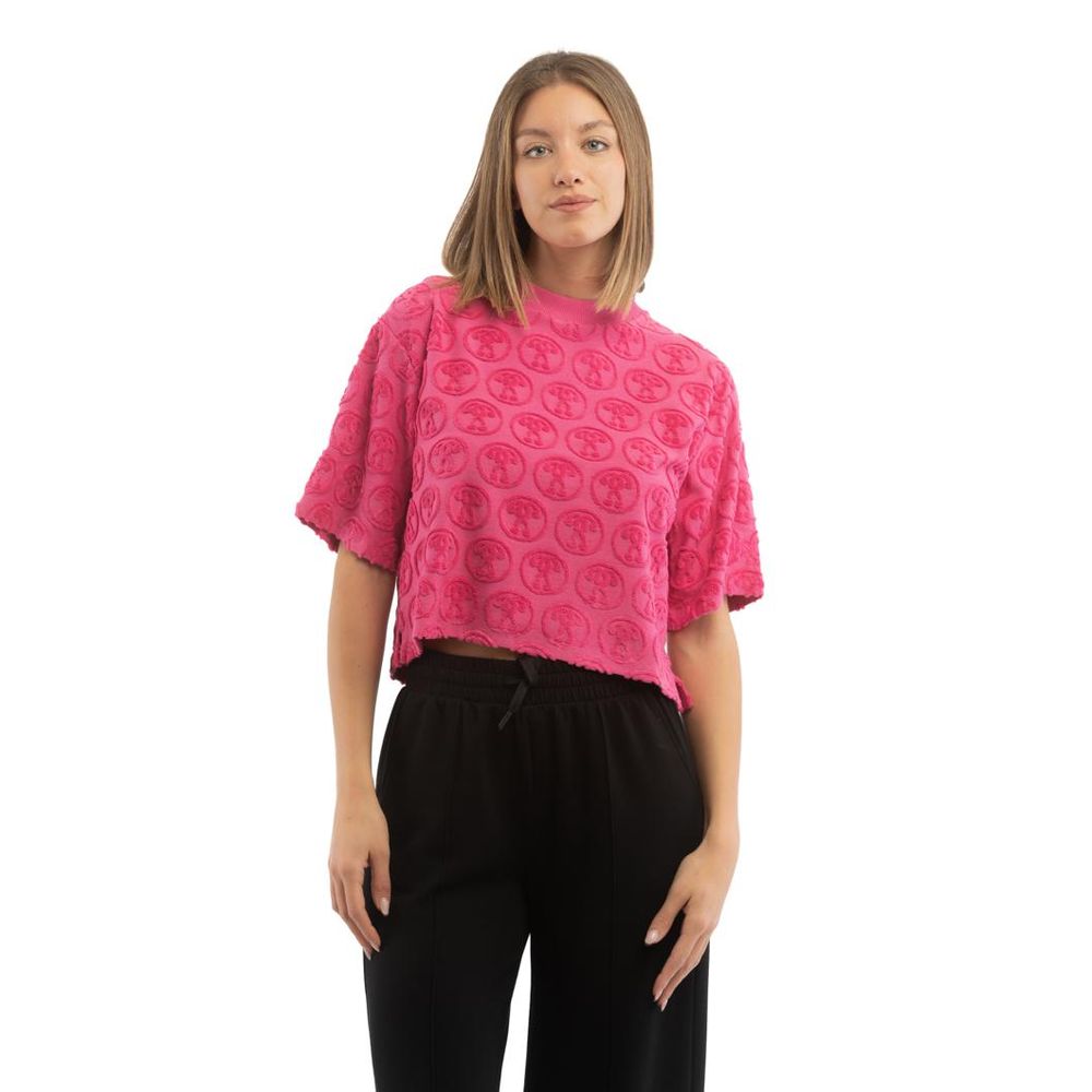 Moschino Fuchsia Cotton T-Shirt