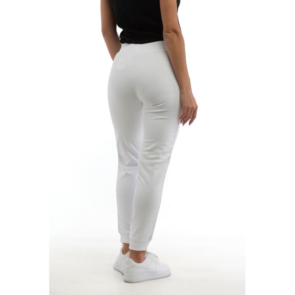 Moschino White Cotton Joggers (Workout Pants)