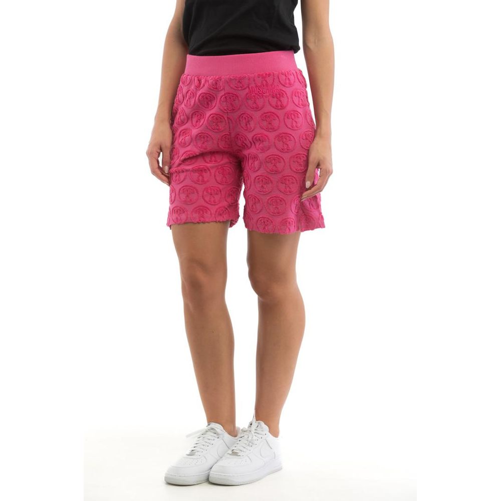 Moschino Fuchsia Cotton Shorts