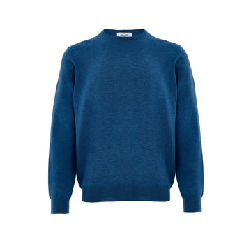 Gran Sasso Blue Wool Sweatshirt