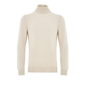 Gran Sasso Beige Wool Turtleneck