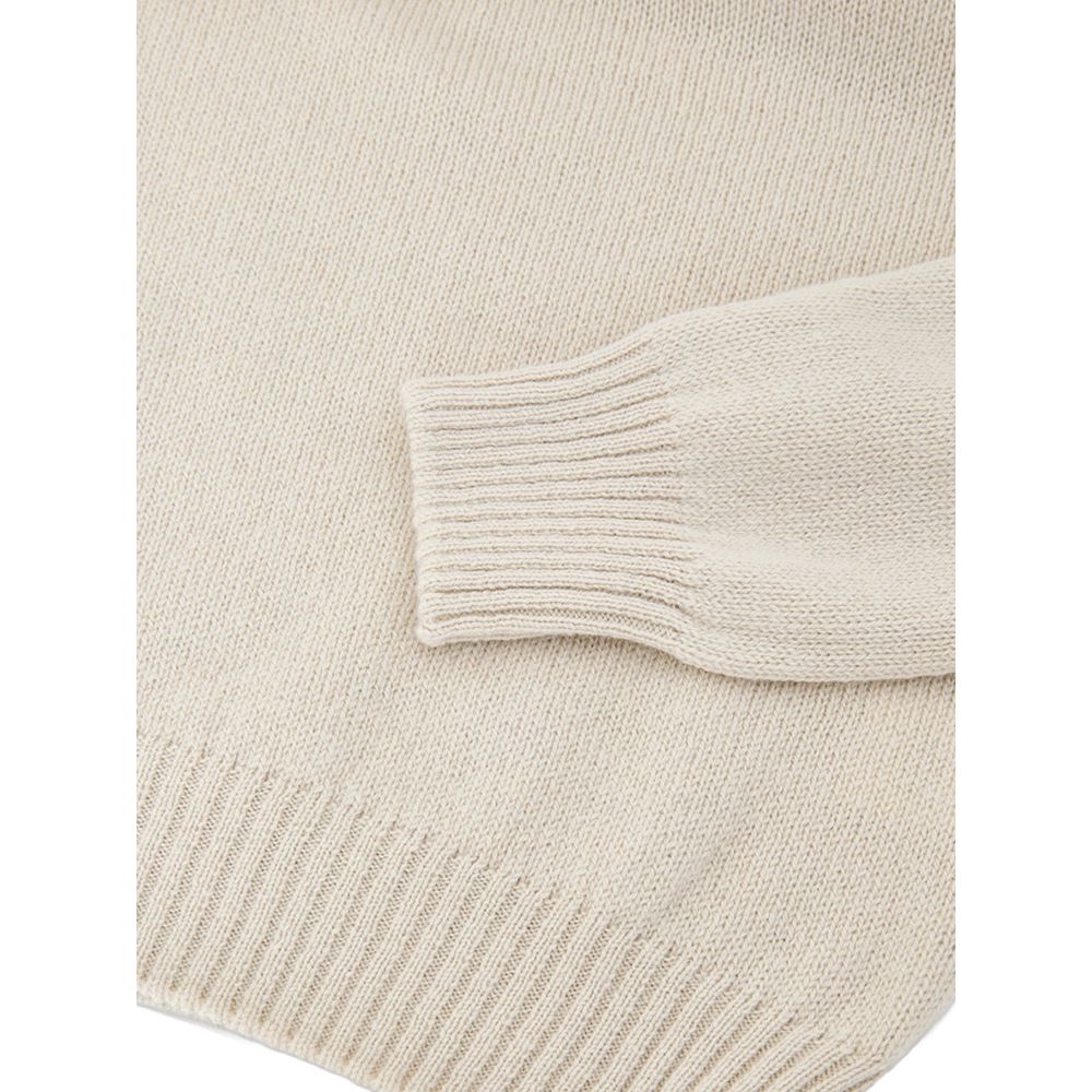Gran Sasso Beige Wool Turtleneck