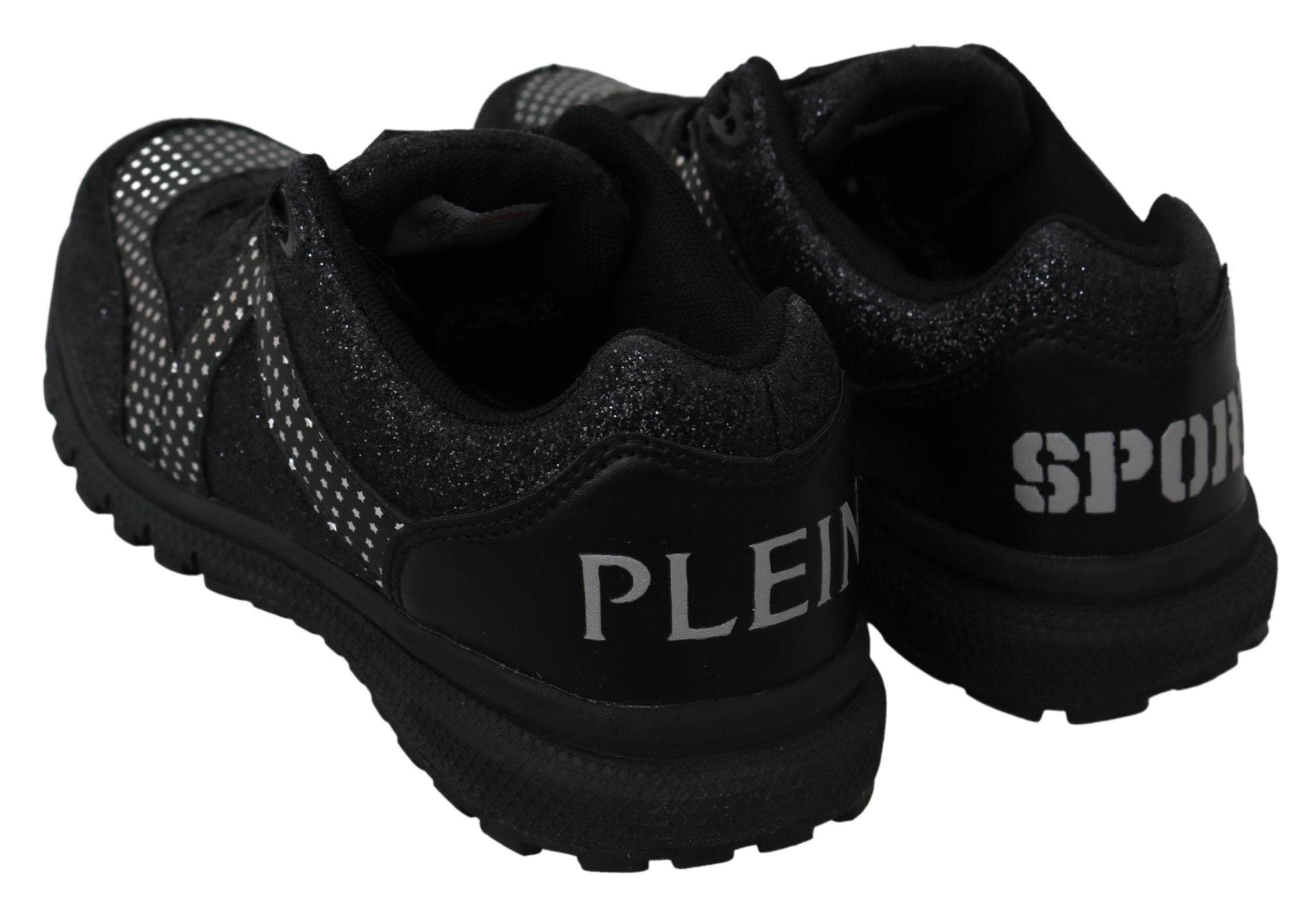 حذاء رياضي من Philipp Plein باللون الأسود للجري من Jasmines