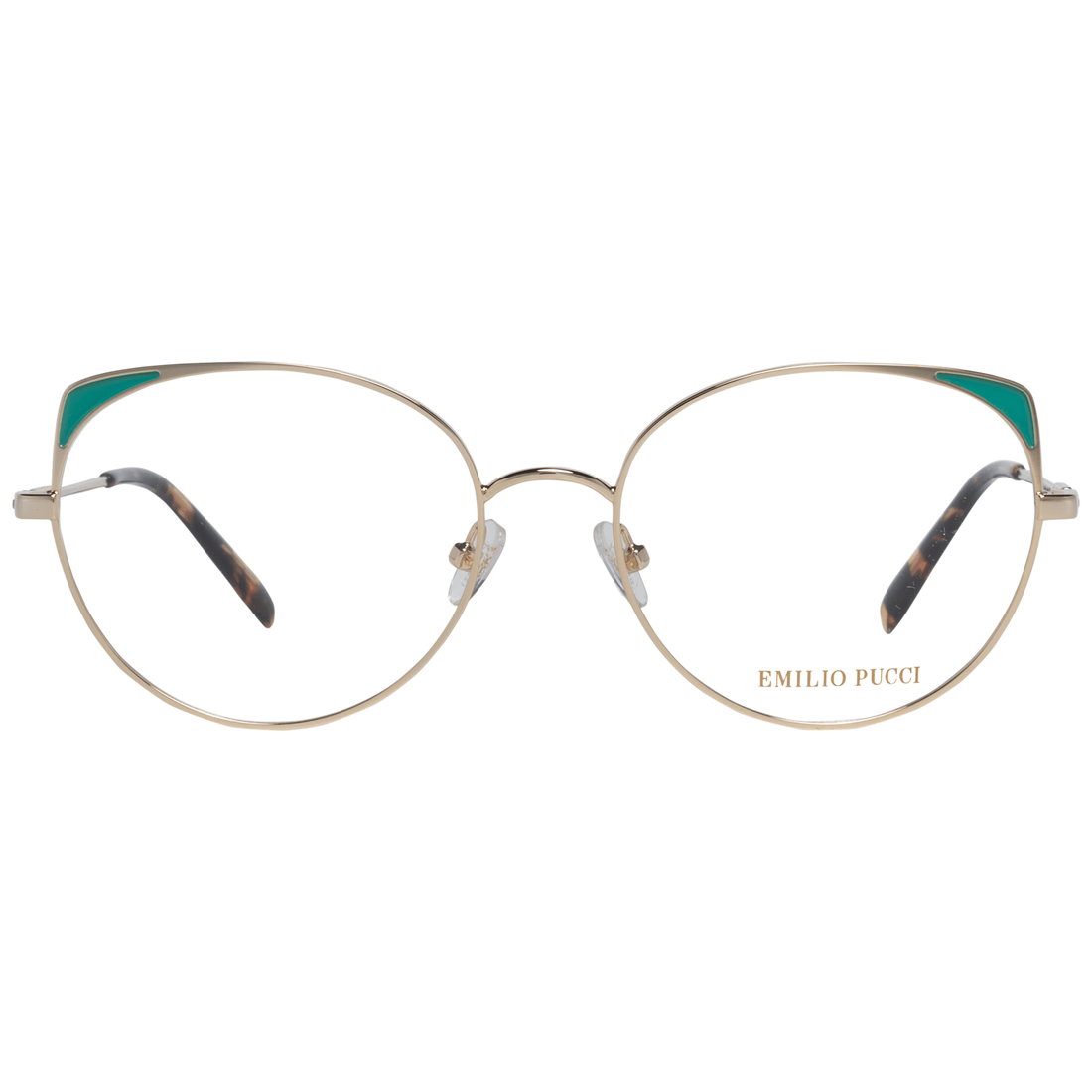 Emilio Pucci Gold Metal Glasses (Frames)