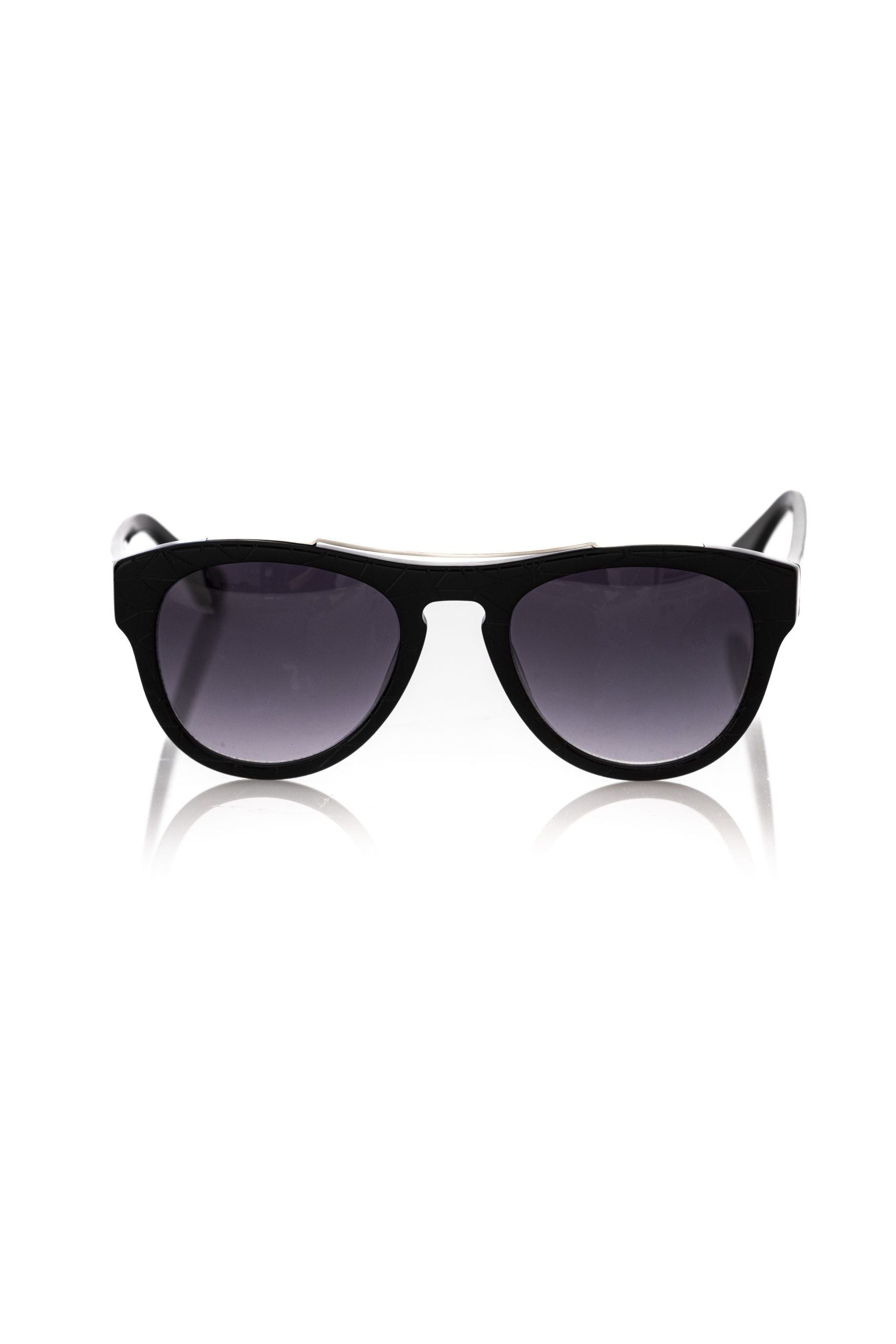 Frankie Morello Black Acetate Men's Sunglasses