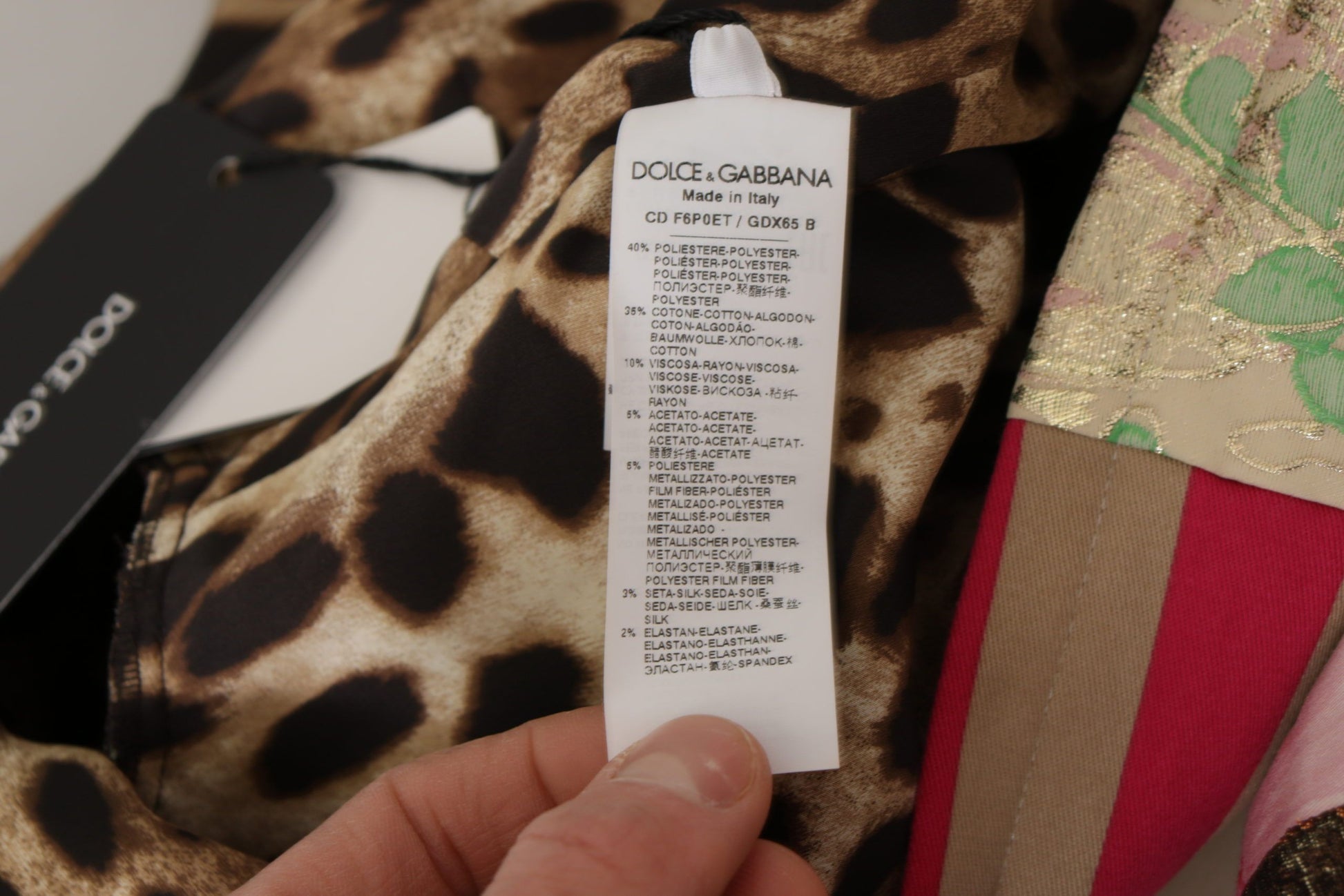 Dolce & Gabbana Multicolor Pachwork Floral Sheath Jaquard Mini Gown Dress - Whispers Of Wisdom Clothing