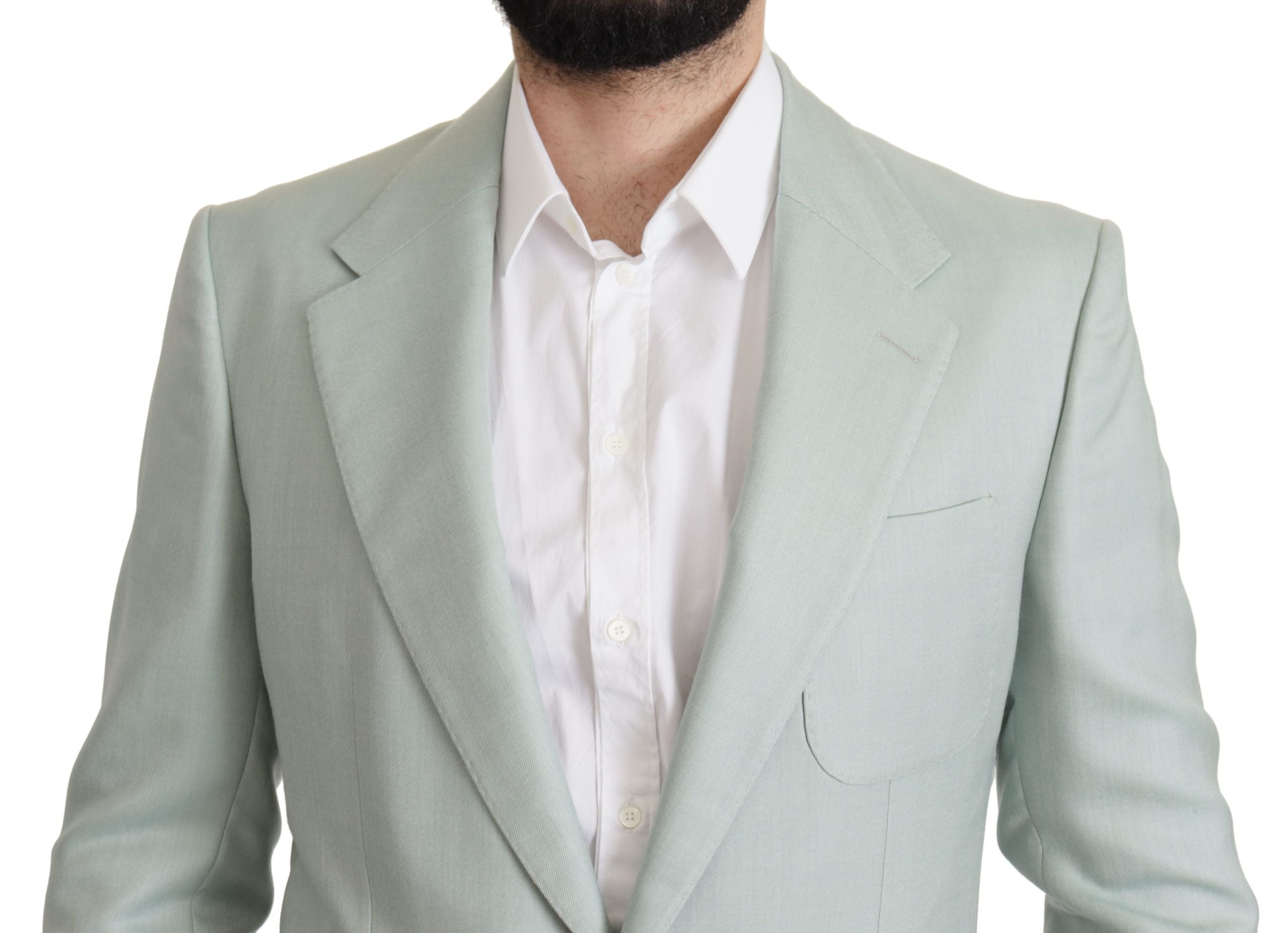 Dolce & Gabbana Green Cashmere Jacket Blazer Jacket - Whispers Of Wisdom Clothing