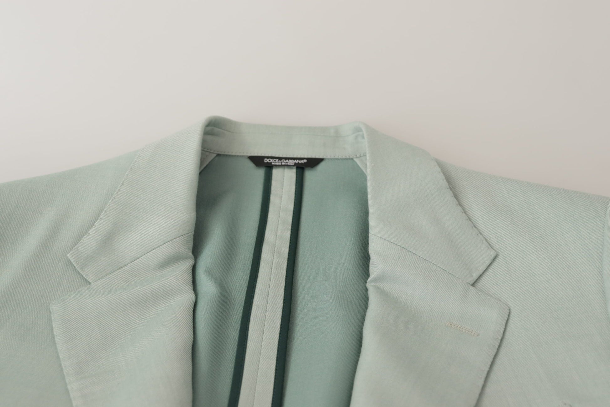 Dolce & Gabbana Green Cashmere Jacket Blazer Jacket - Whispers Of Wisdom Clothing