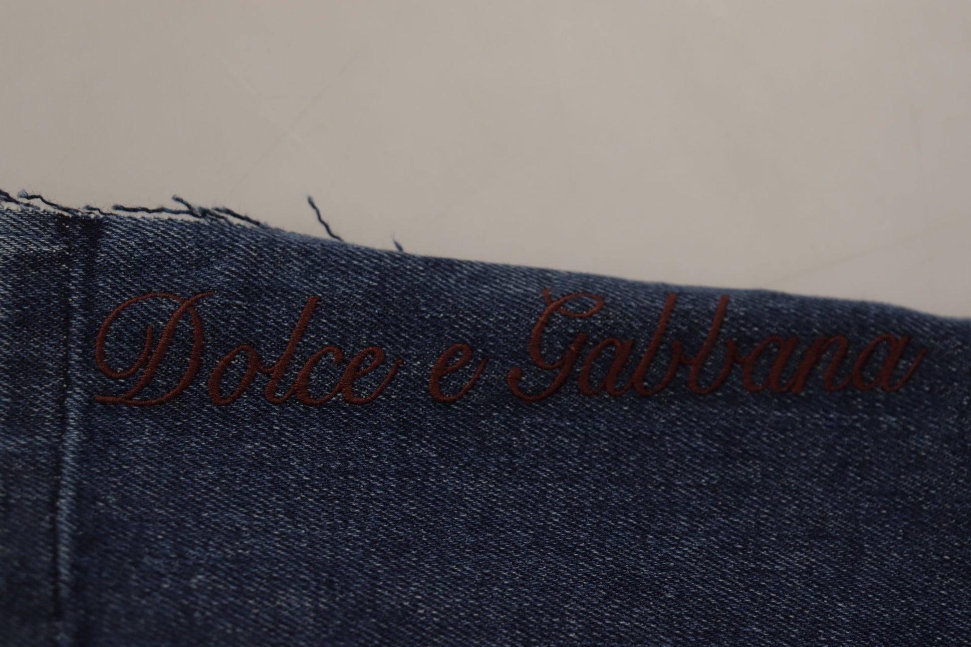 Dolce & Gabbana Multicolor Patchwork DG Fashion Wide Leg Denim Pant - Whispers Of Wisdom Clothing
