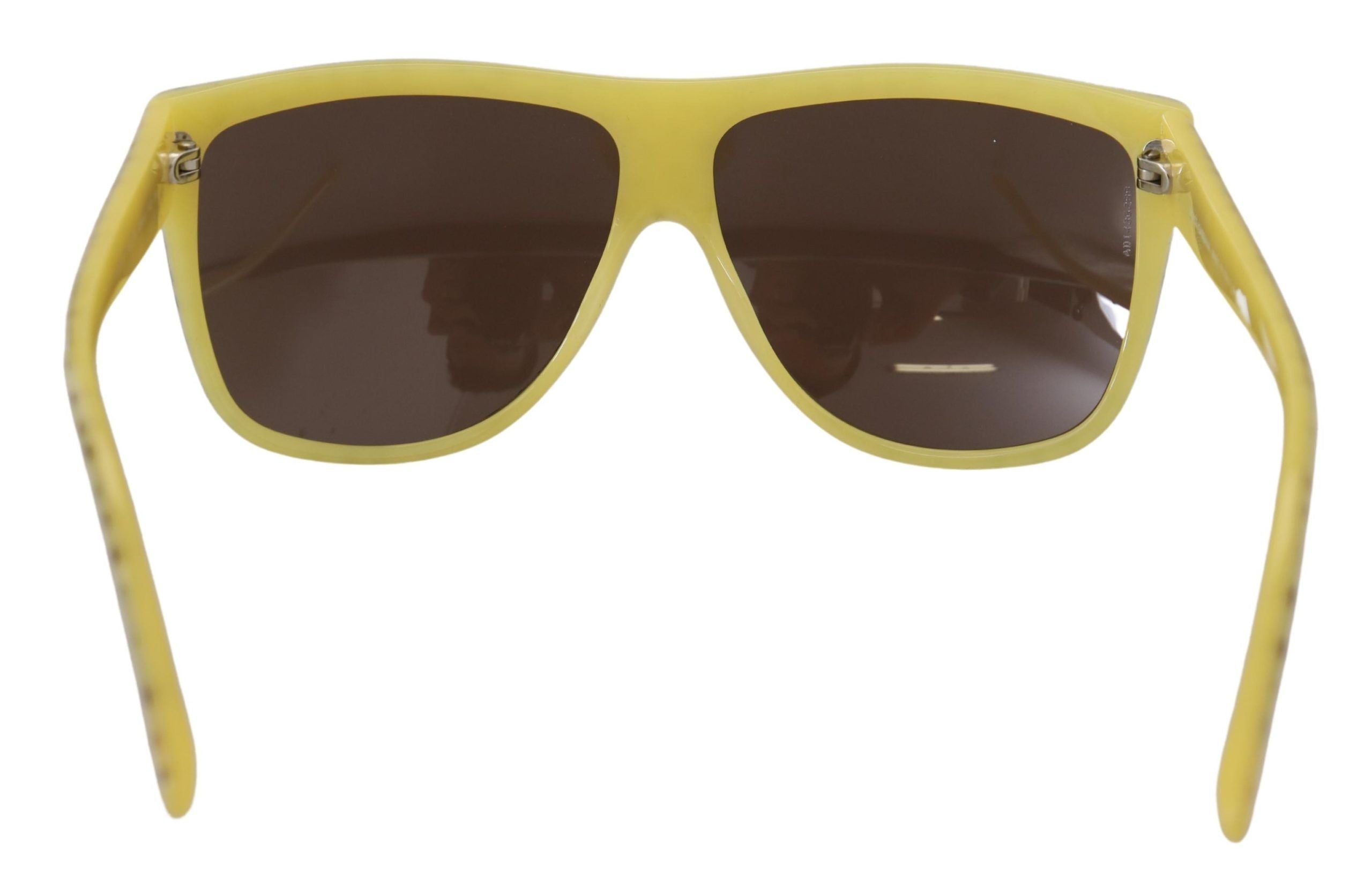 Dolce & Gabbana Yellow Stars Acetate Square Shades DG4125 Sunglasses - Whispers Of Wisdom Clothing