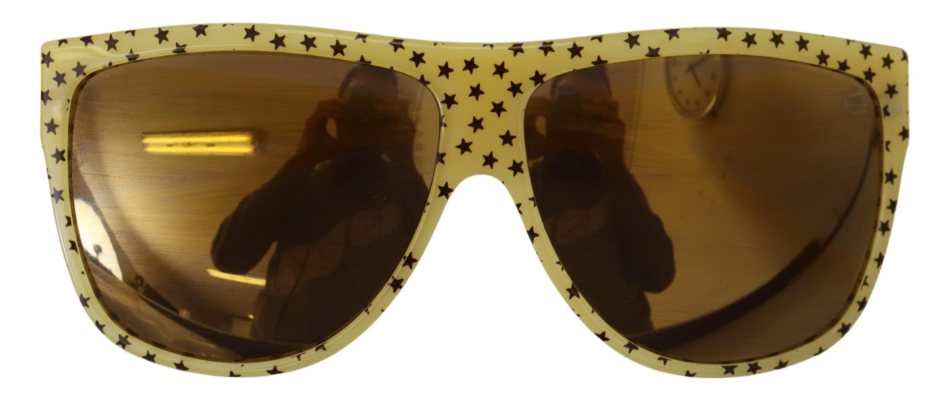 Dolce & Gabbana Yellow Stars Acetate Square Shades DG4125 Sunglasses - Whispers Of Wisdom Clothing