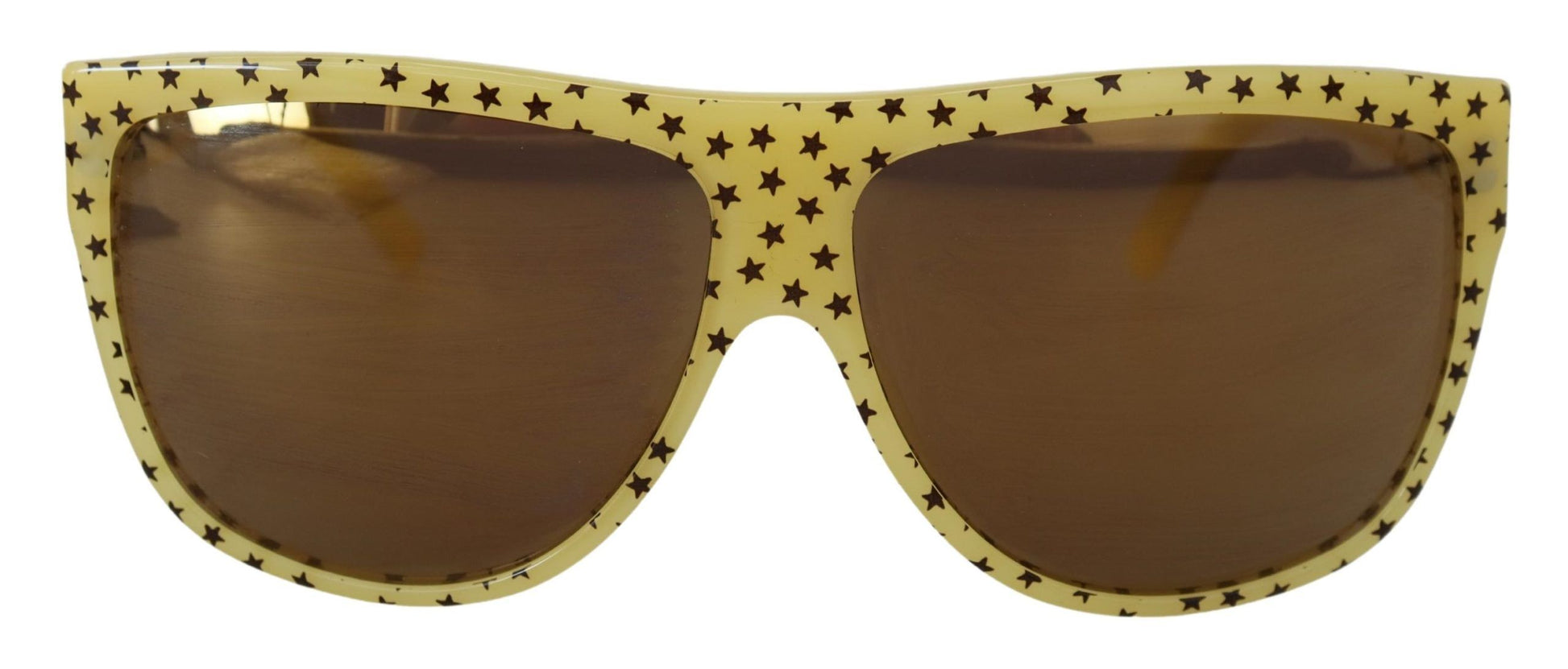 Dolce & Gabbana Yellow Stars Acetate Square Shades DG4125 Sunglasses - Whispers Of Wisdom Clothing