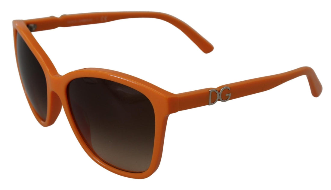 Dolce & Gabbana Orange Acetate Frame Round Shades DG4170PM Sunglasses - Whispers Of Wisdom Clothing
