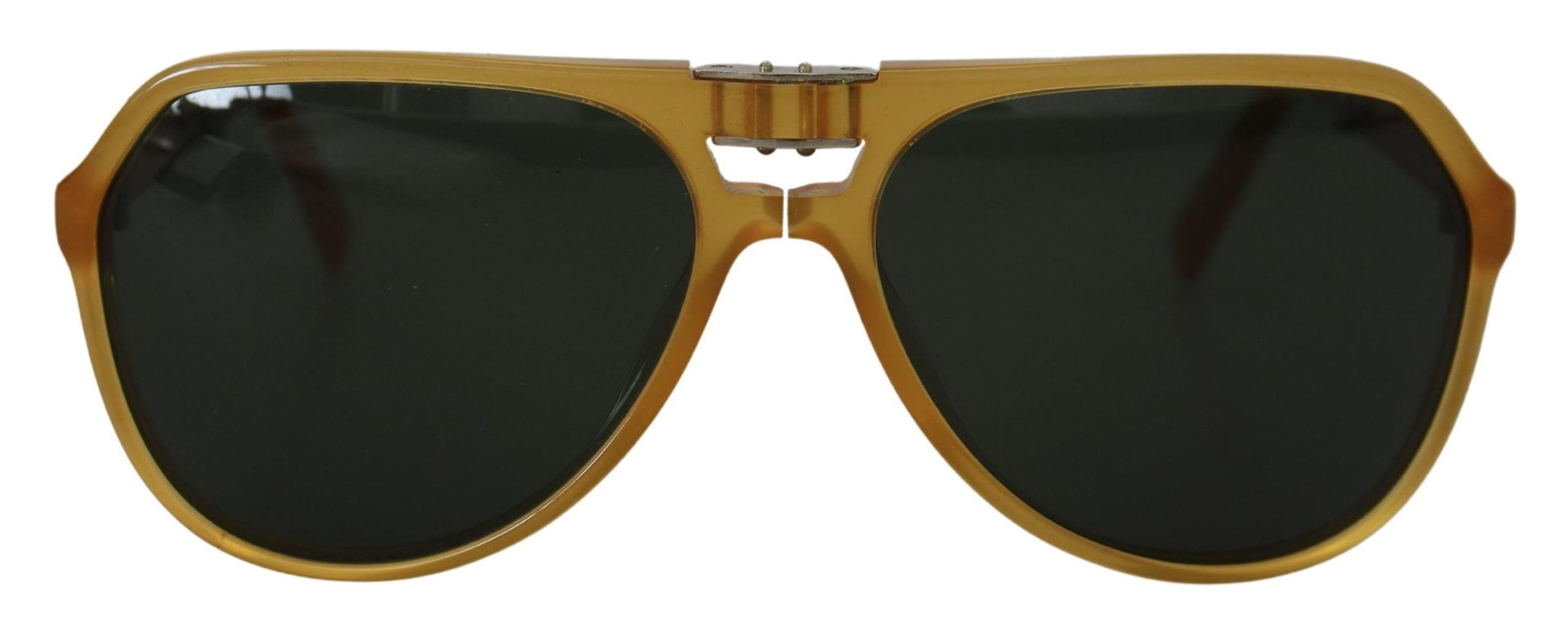 Dolce & Gabbana Yellow Acetate Black Lens Aviator DG4196 Sunglasses - Whispers Of Wisdom Clothing