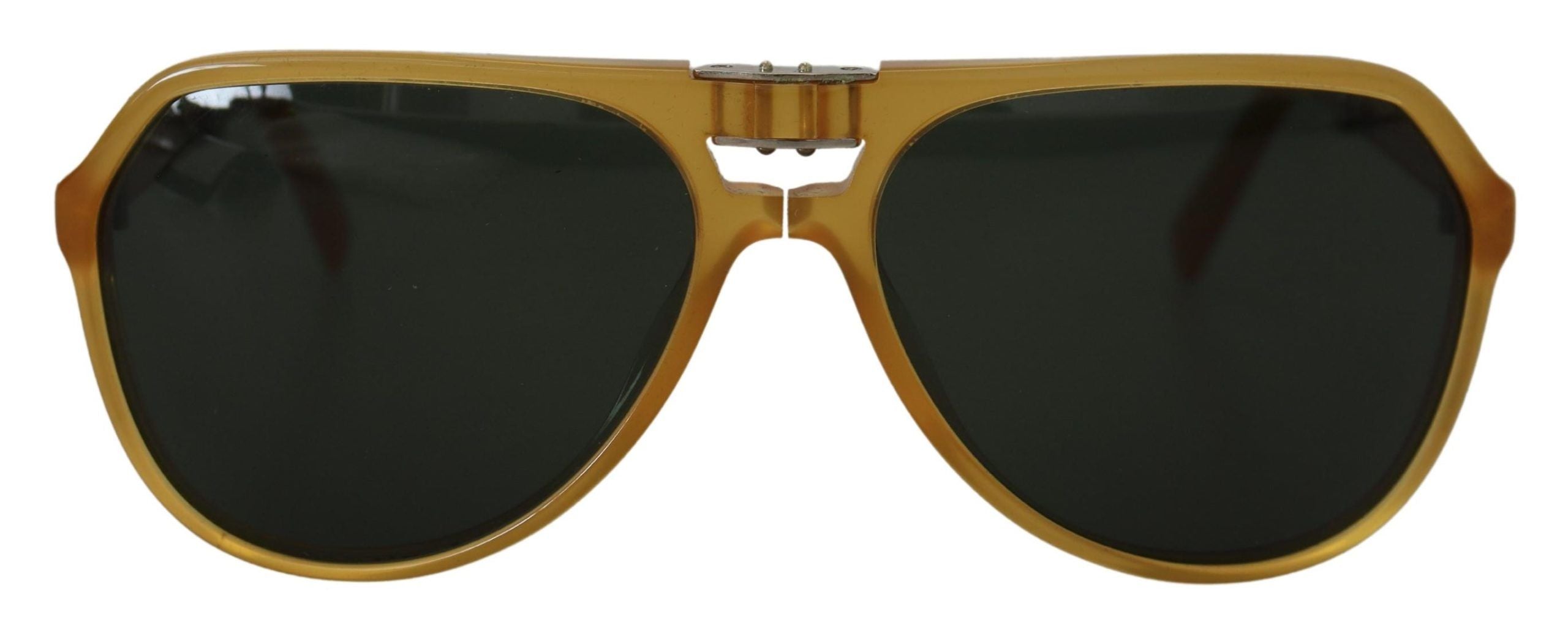 Dolce & Gabbana Yellow Acetate Black Lens Aviator DG4196 Sunglasses - Whispers Of Wisdom Clothing