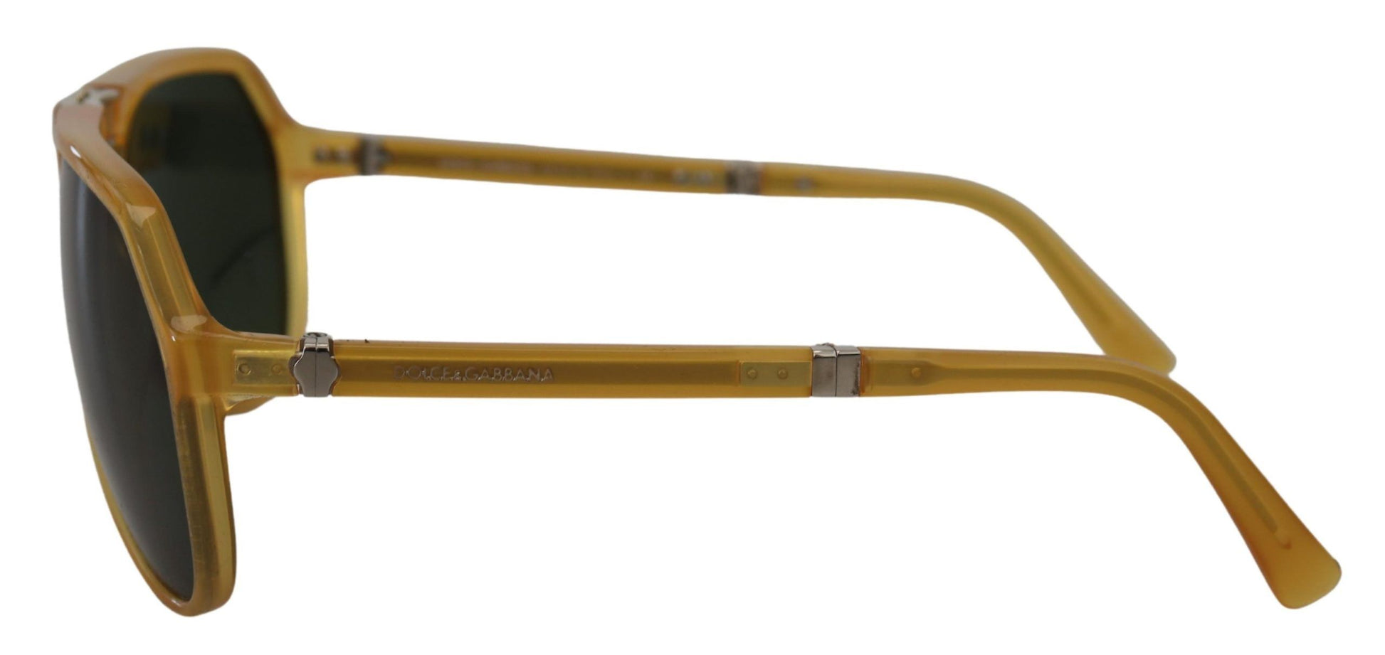 Dolce & Gabbana Yellow Acetate Black Lens Aviator DG4196 Sunglasses - Whispers Of Wisdom Clothing