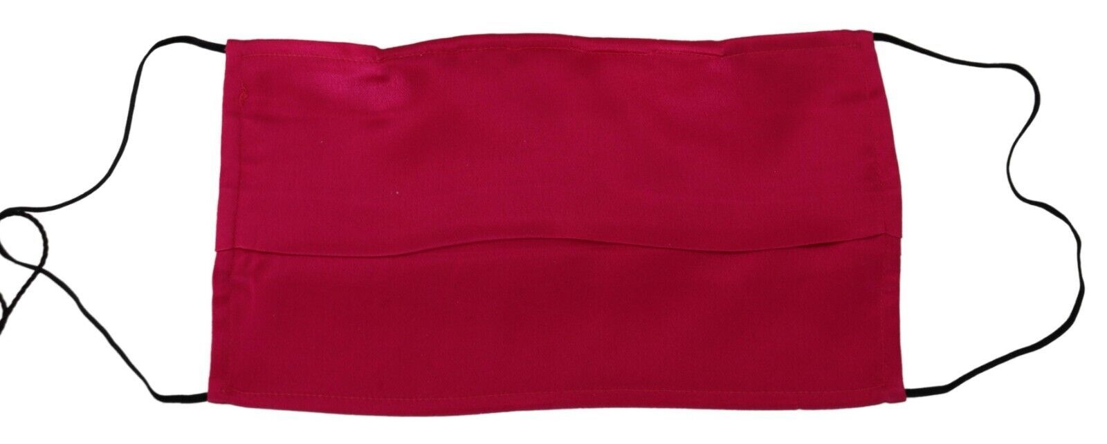 Dolce & Gabbana Red Cotton Pleated Elastic Ear Strap One Size Face Mask - Whispers Of Wisdom Clothing