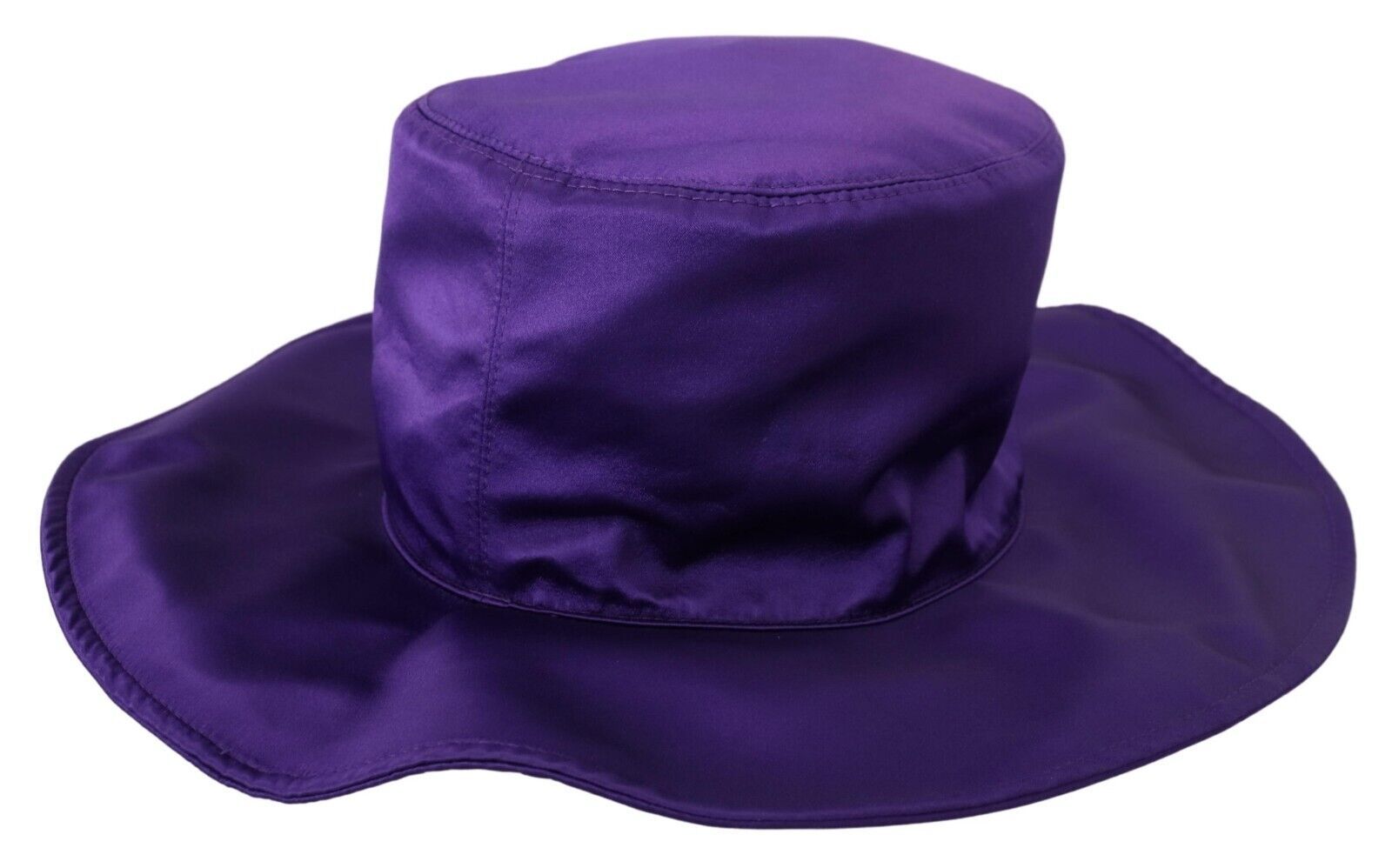 Dolce & Gabbana Purple Silk Stretch Top Hat - Whispers Of Wisdom Clothing