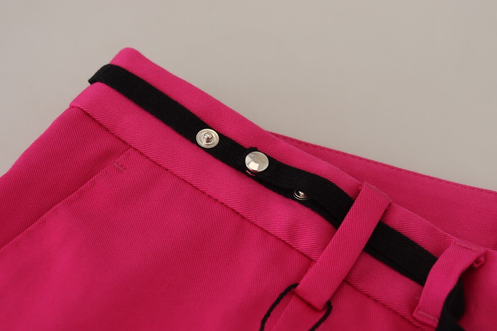 Dolce & Gabbana Pink Zipper Buckle Waist Trousers Pants - Whispers Of Wisdom Clothing