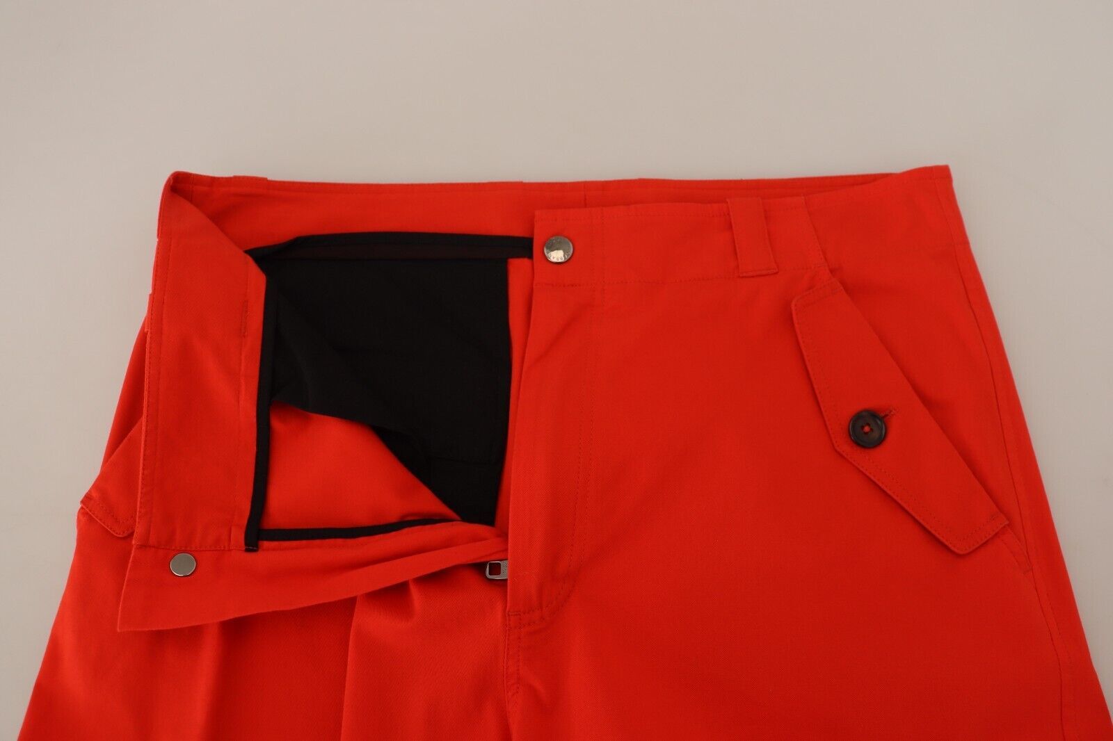 Dolce & Gabbana Red Cargo Men Trousers Cotton Pants - Whispers Of Wisdom Clothing
