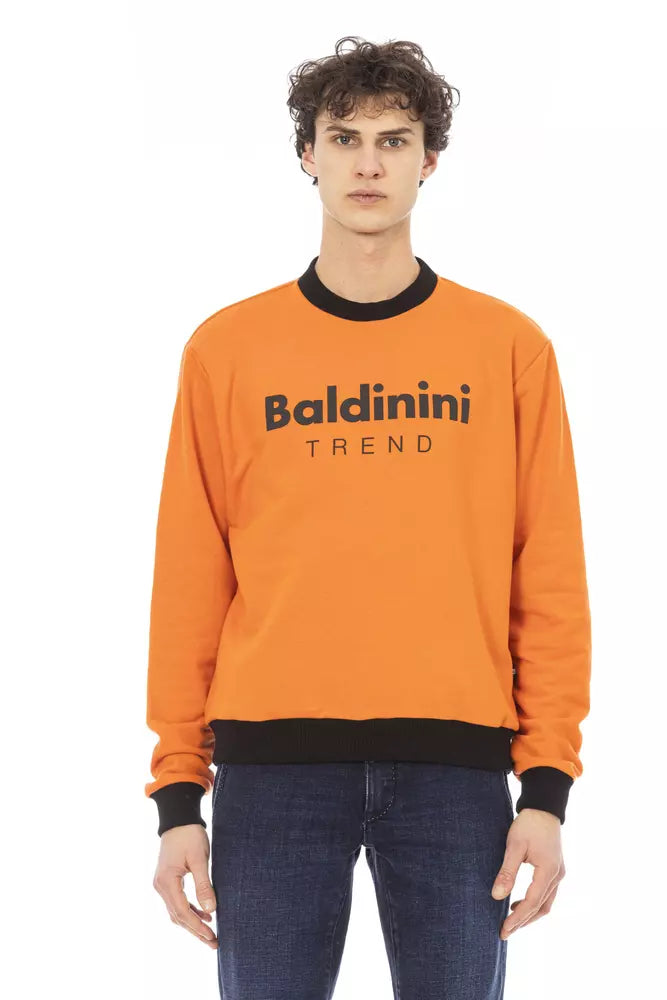 سترة رجالية من القطن باللون البرتقالي من Baldinini Trend