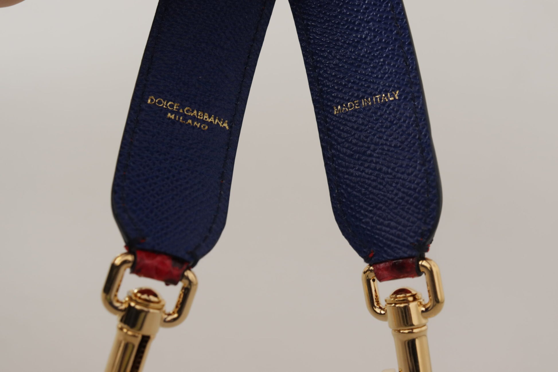 Dolce & Gabbana Red Exotic Leather Crystals Shoulder Strap - Whispers Of Wisdom Clothing