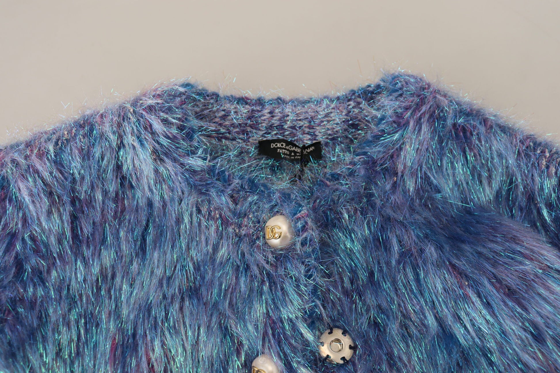 Dolce & Gabbana Multicolor Polyester Fringes Coat Jacket - Whispers Of Wisdom Clothing