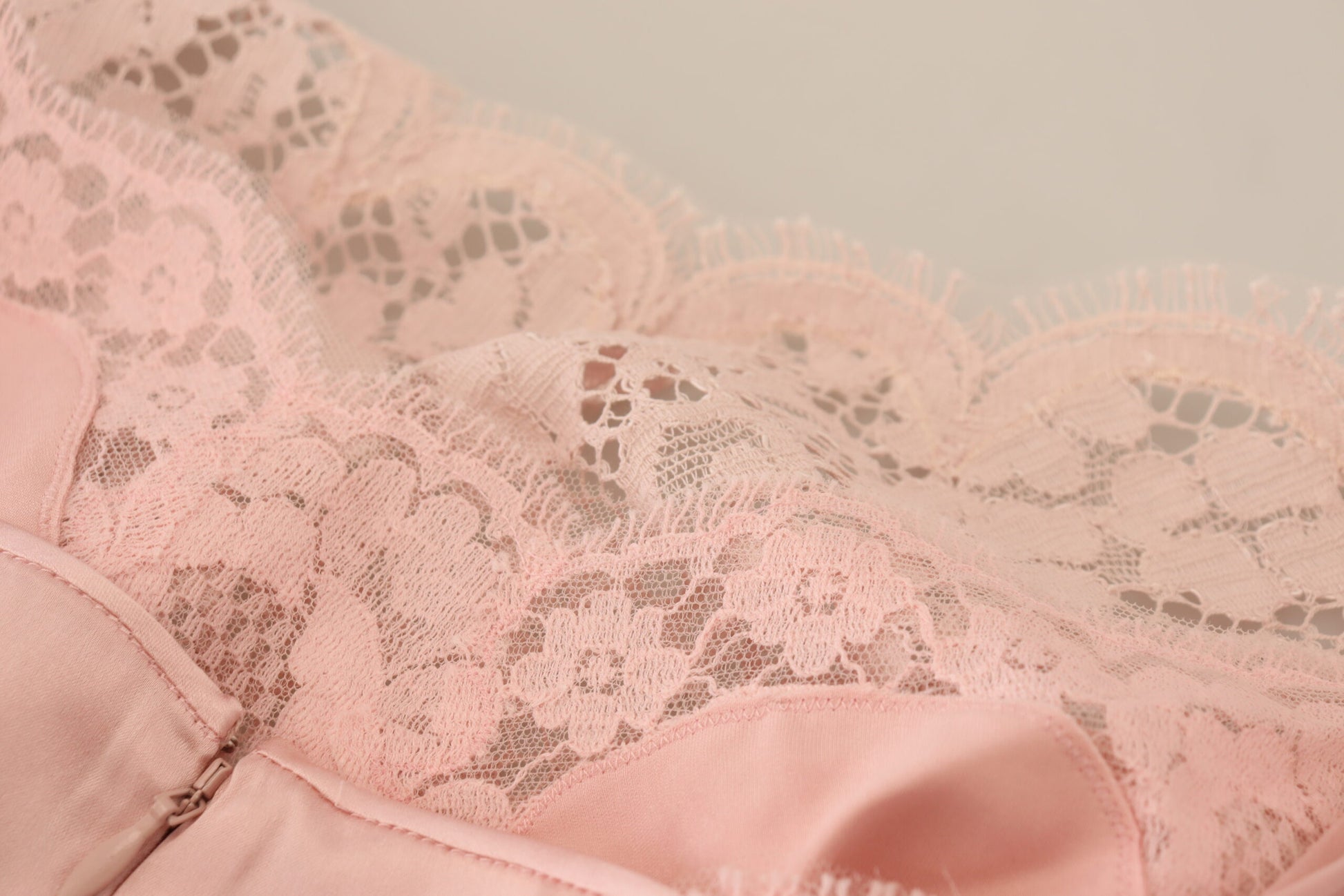 Dolce & Gabbana Pink Floral Lace Sleeveless Tank Blouse Top - Whispers Of Wisdom Clothing