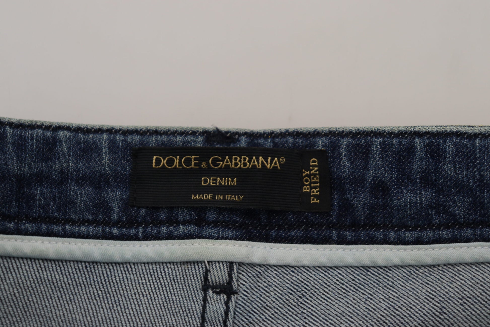 Dolce & Gabbana Yellow Leopard Cotton Straight Denim Jeans - Whispers Of Wisdom Clothing