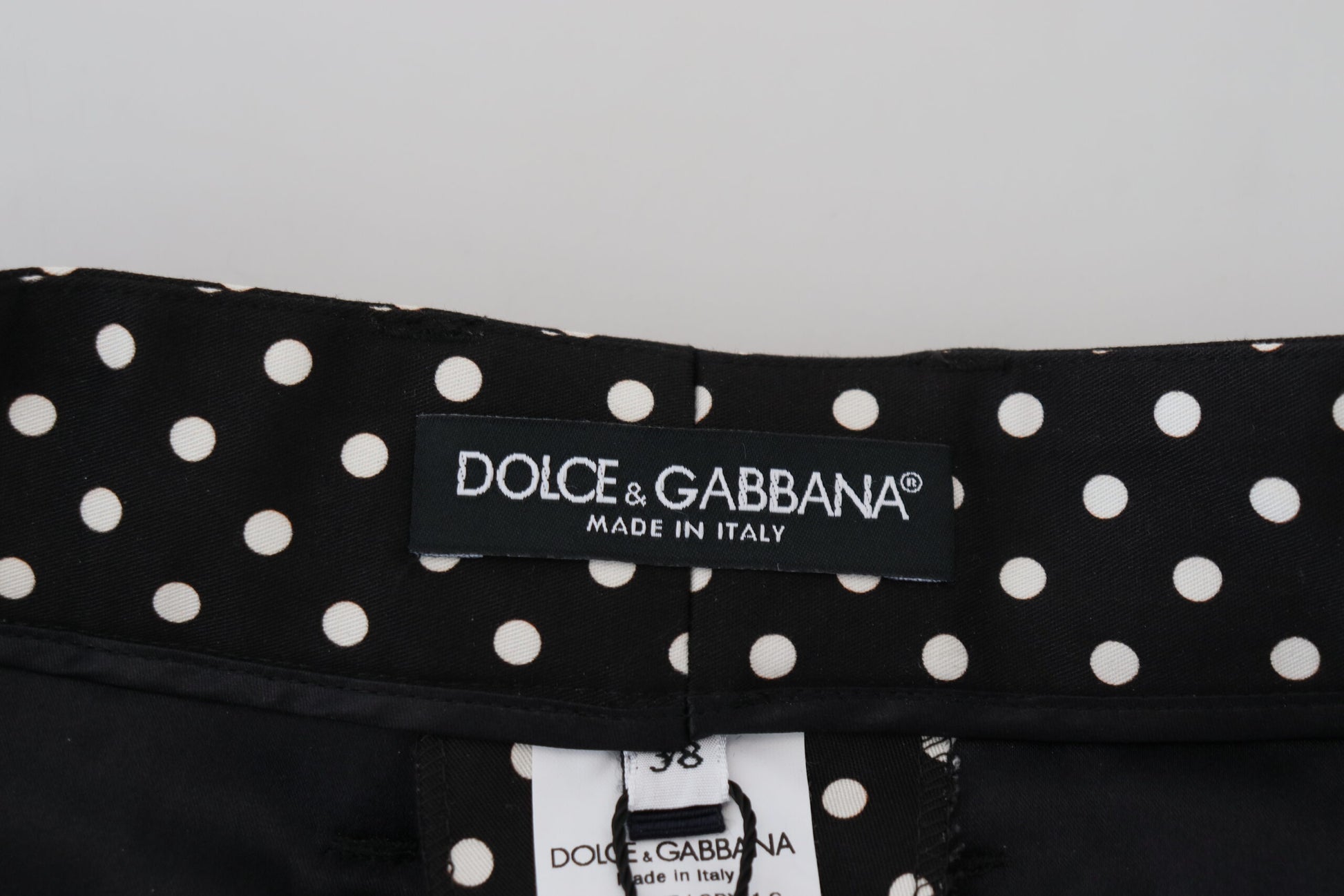 Dolce & Gabbana Multicolor Polka Dots High Waist  Pants - Whispers Of Wisdom Clothing