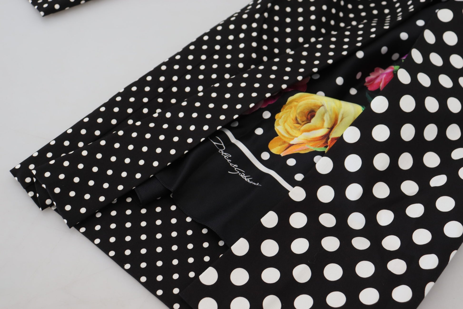 Dolce & Gabbana Multicolor Polka Dots High Waist  Pants - Whispers Of Wisdom Clothing