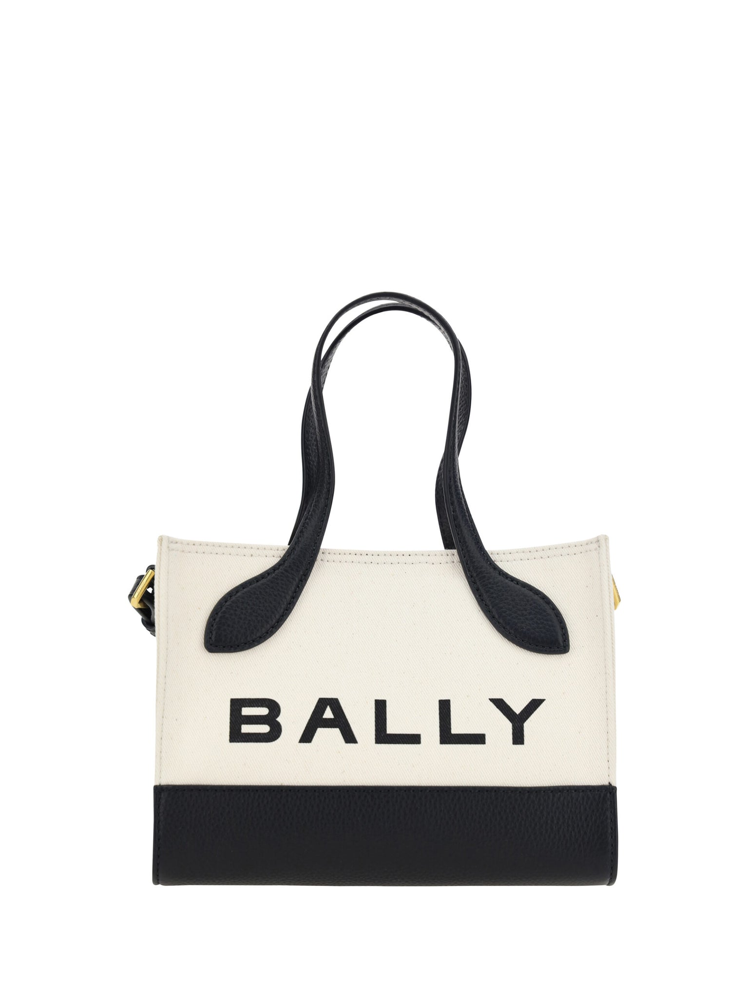 حقيبة يد صغيرة جلدية متباينة من Bally Chic