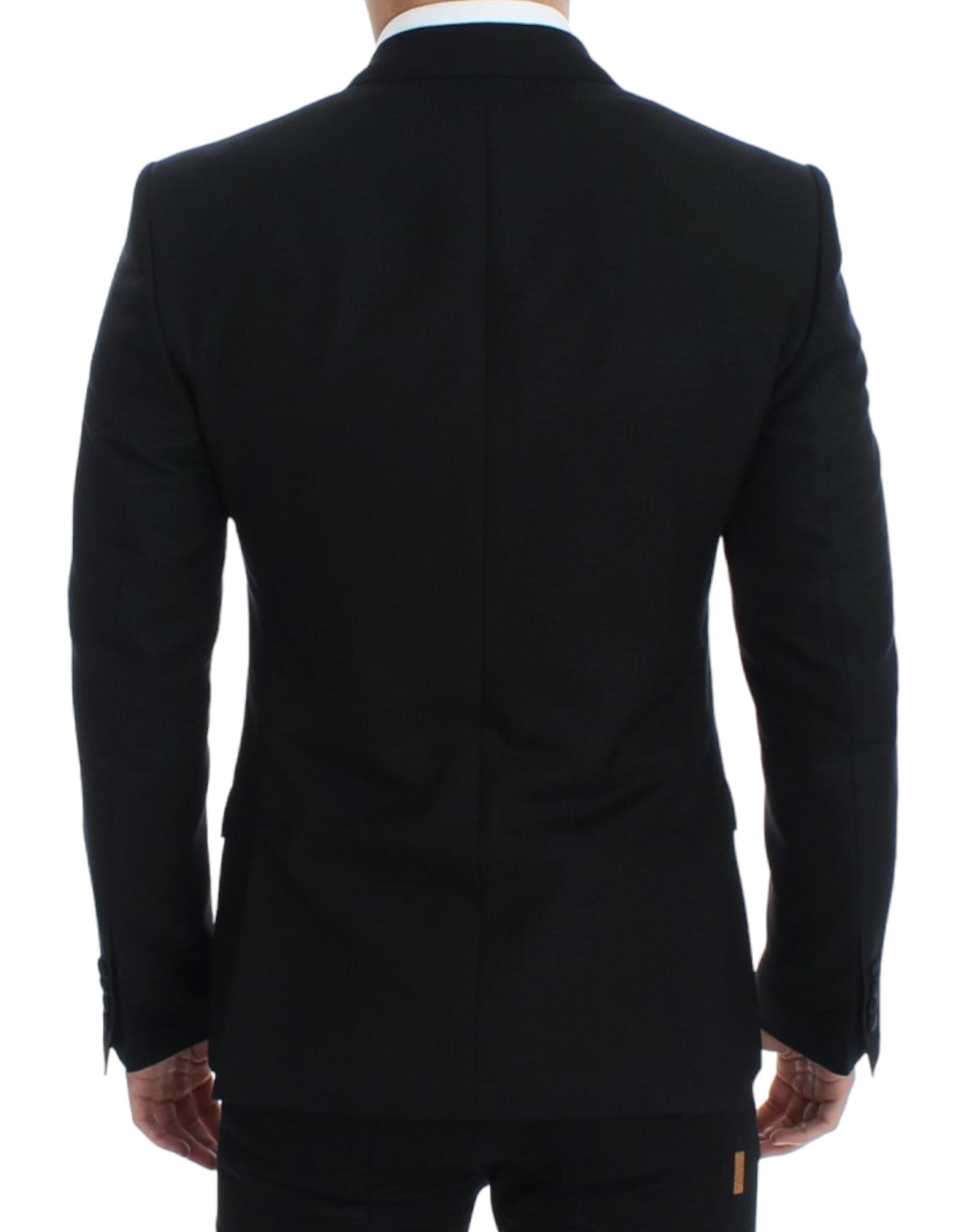 Dolce & Gabbana Black wool silk SICILIA blazer - Whispers Of Wisdom Clothing