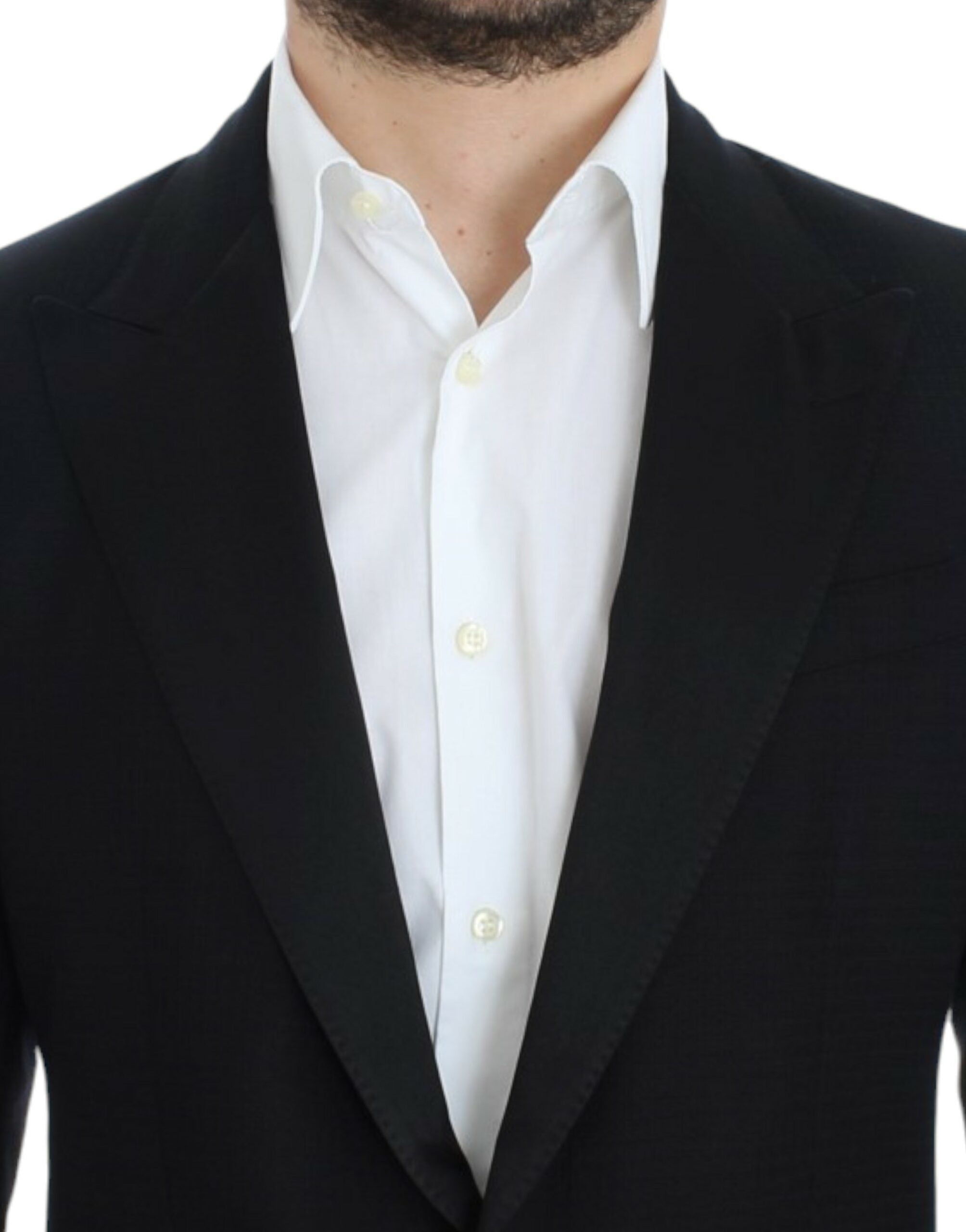 Dolce & Gabbana Black wool silk SICILIA blazer - Whispers Of Wisdom Clothing
