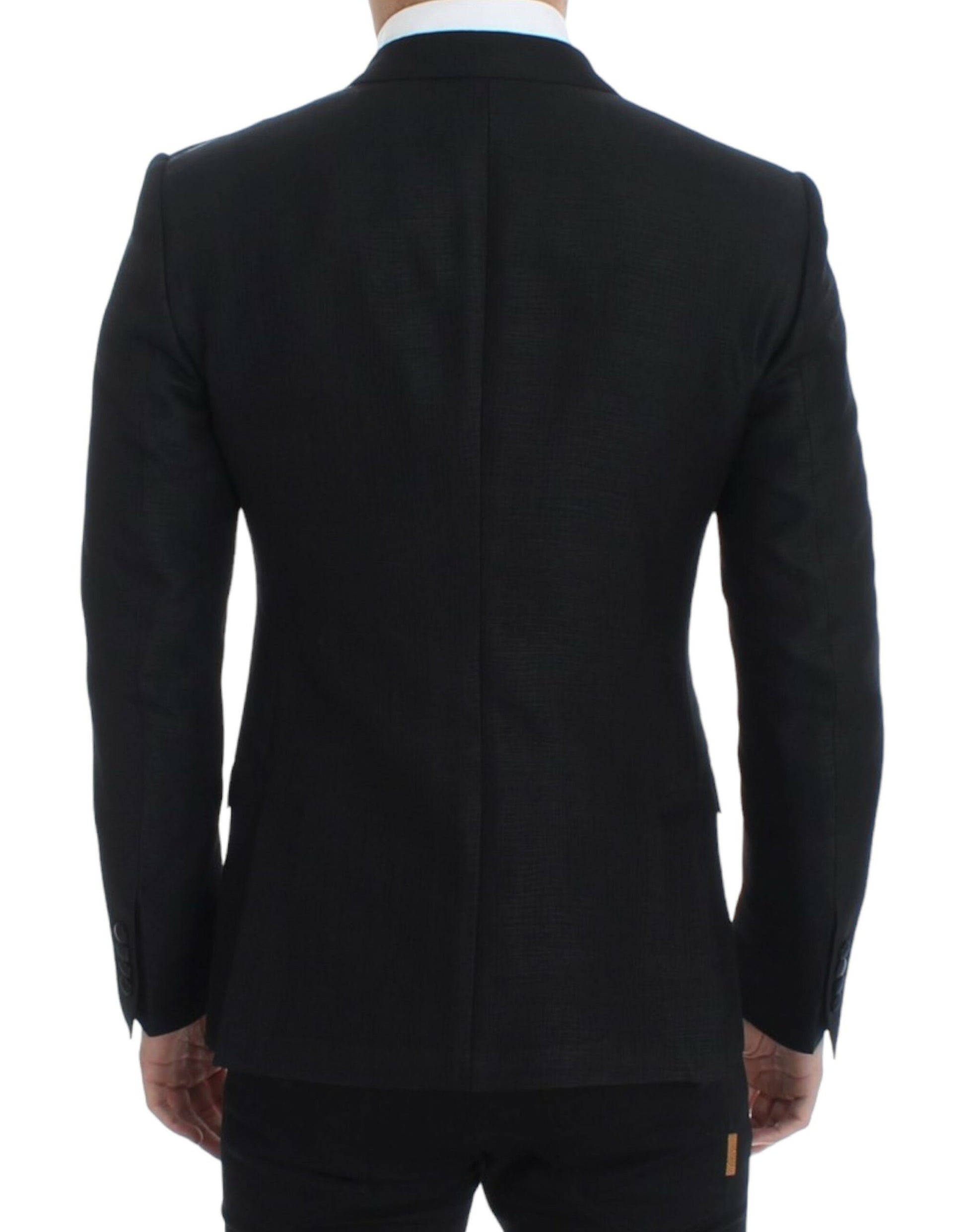 Dolce & Gabbana Black wool MARTINI slim blazer - Whispers Of Wisdom Clothing