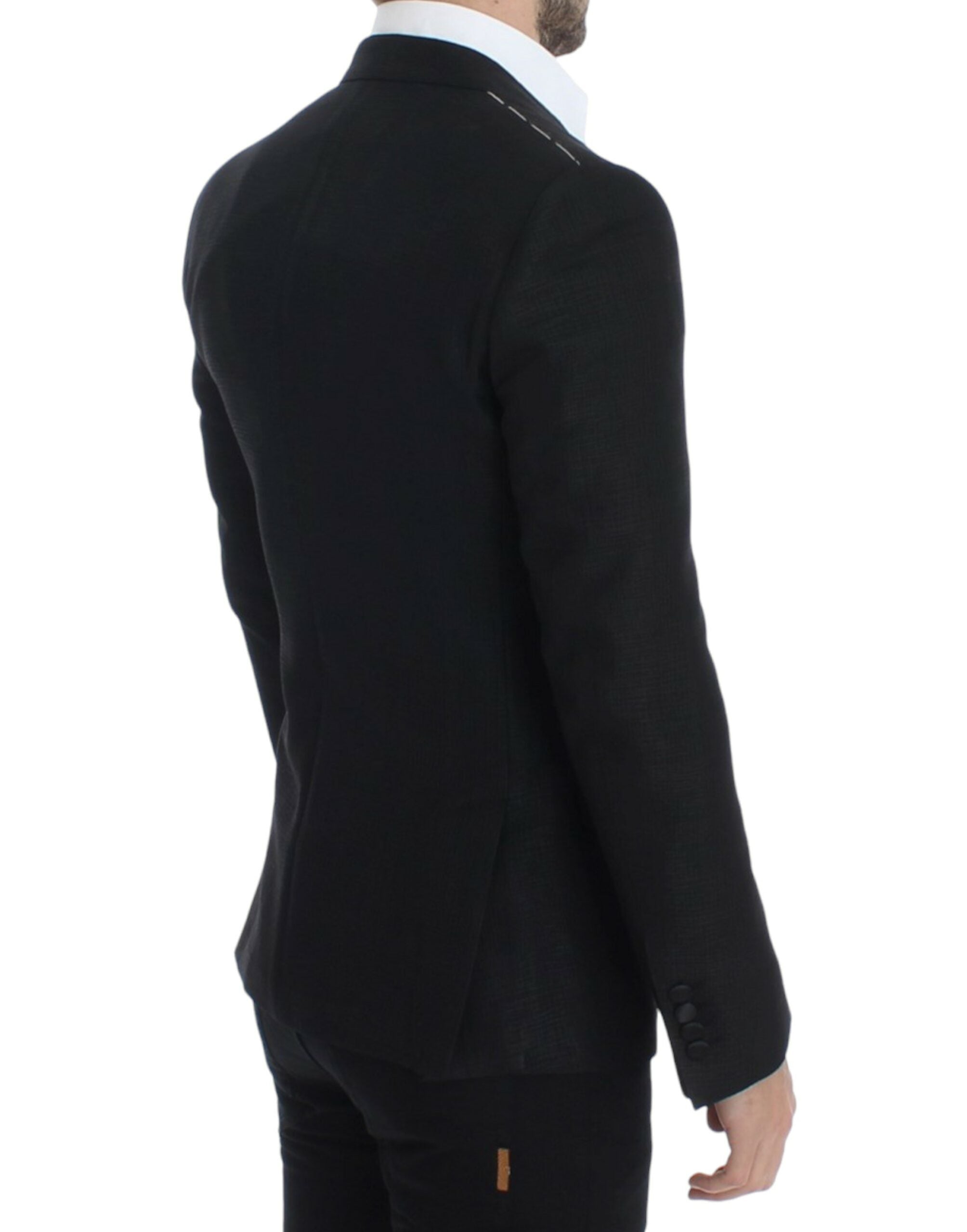 Dolce & Gabbana Black wool MARTINI slim blazer - Whispers Of Wisdom Clothing