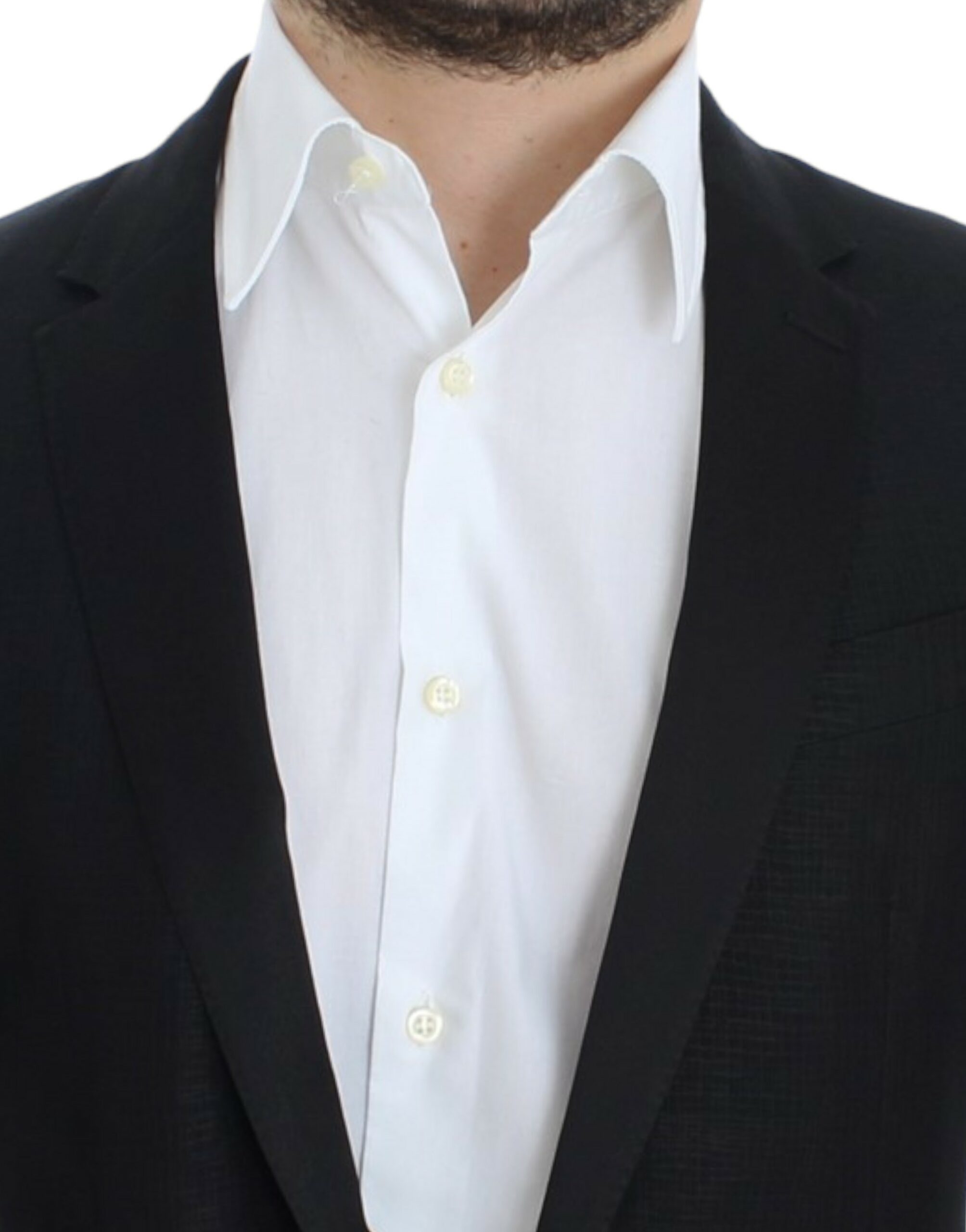 Dolce & Gabbana Black wool MARTINI slim blazer - Whispers Of Wisdom Clothing
