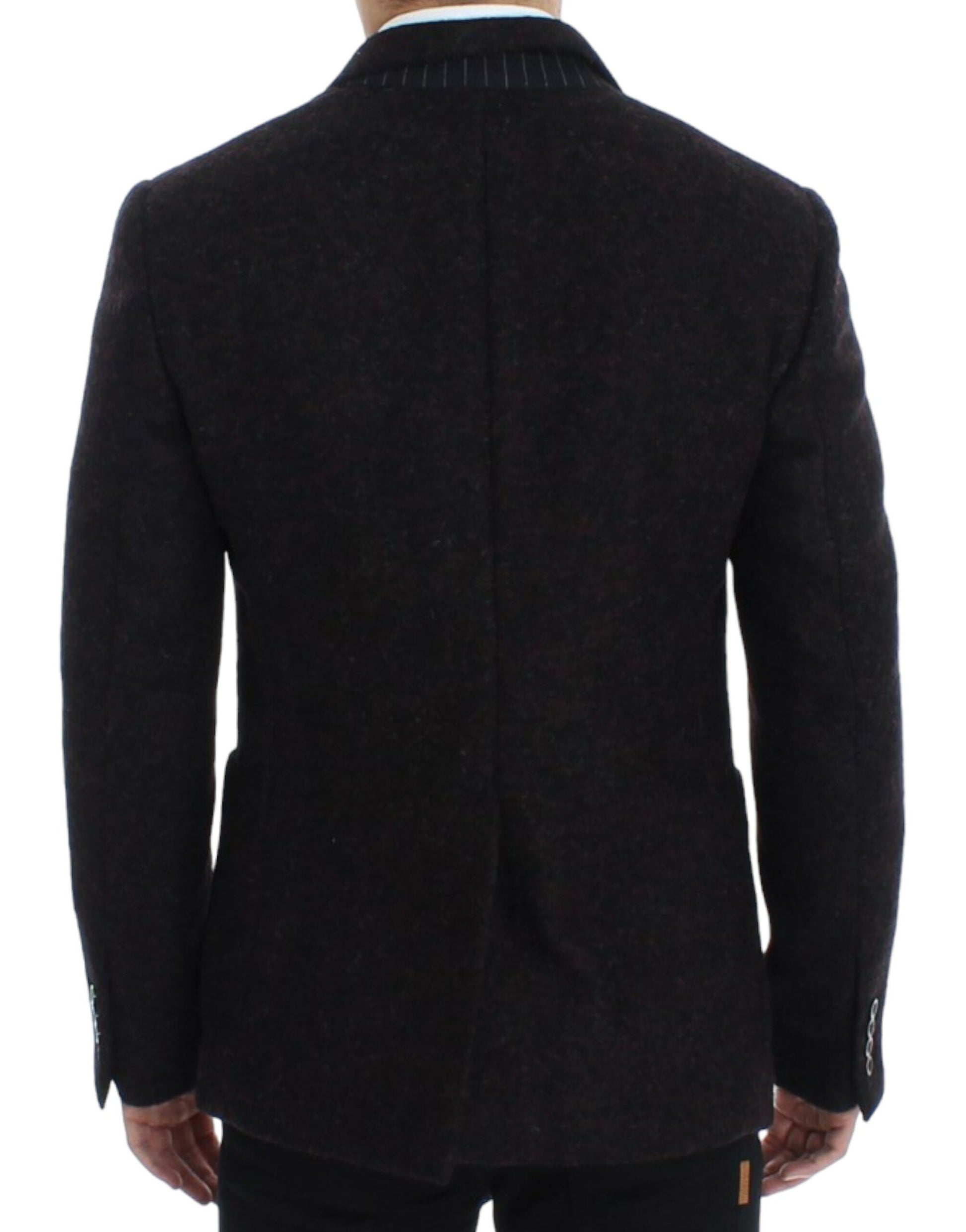 Dolce & Gabbana Bordeaux alpaga two button blazer - Whispers Of Wisdom Clothing