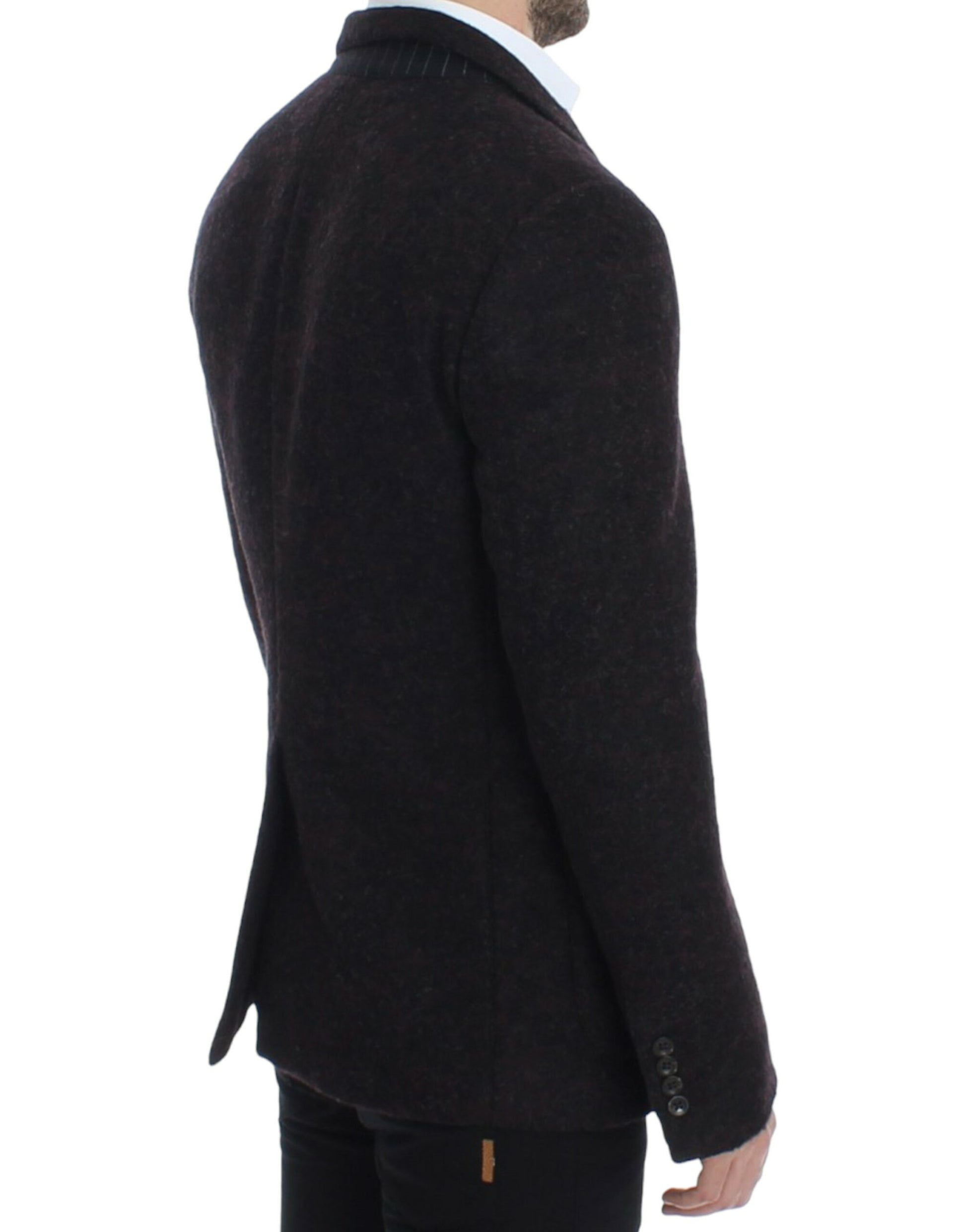 Dolce & Gabbana Bordeaux alpaga two button blazer - Whispers Of Wisdom Clothing