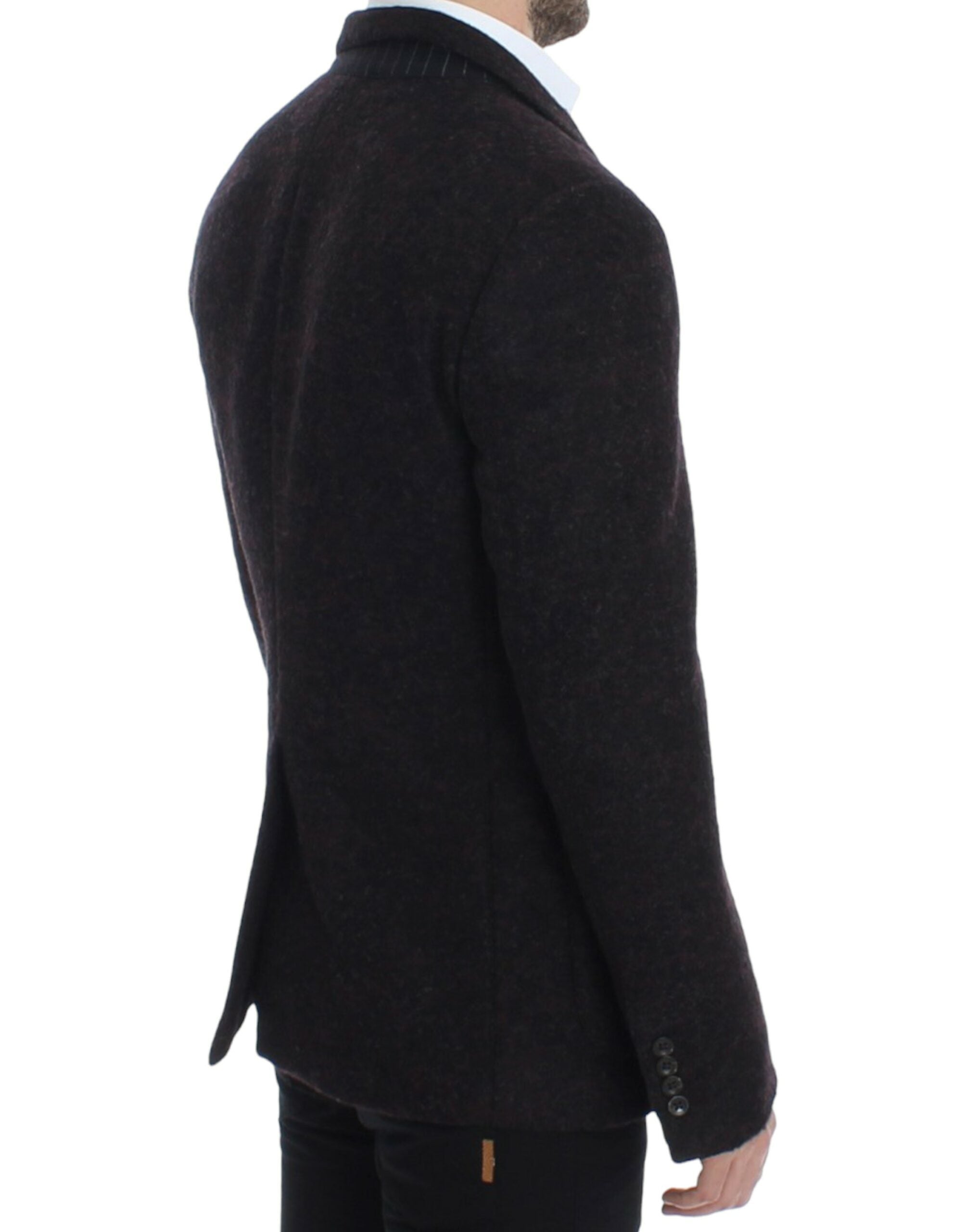 Dolce & Gabbana Bordeaux alpaga two button blazer - Whispers Of Wisdom Clothing