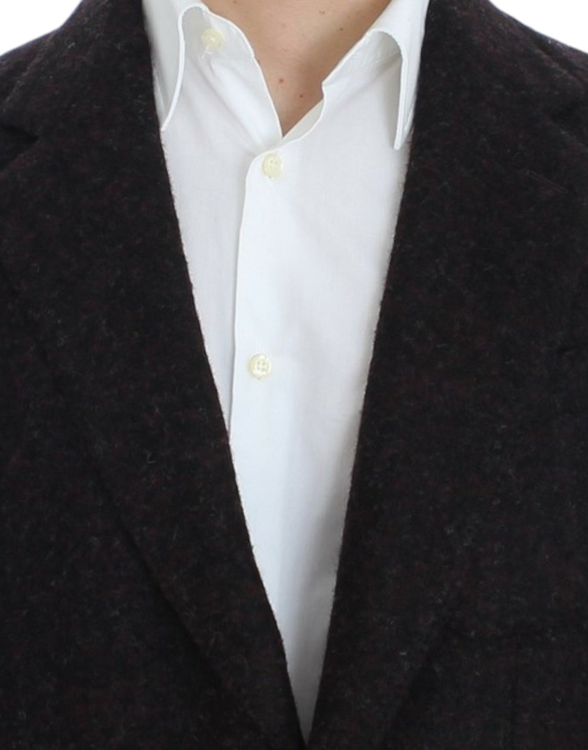 Dolce & Gabbana Bordeaux alpaga two button blazer - Whispers Of Wisdom Clothing