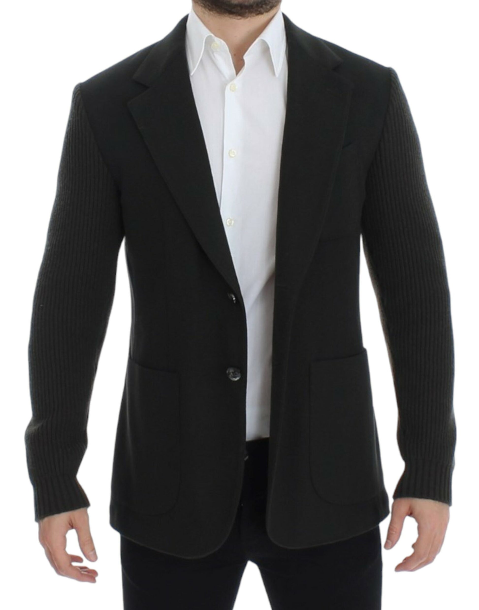 Dolce & Gabbana Green cashmere two button blazer - Whispers Of Wisdom Clothing