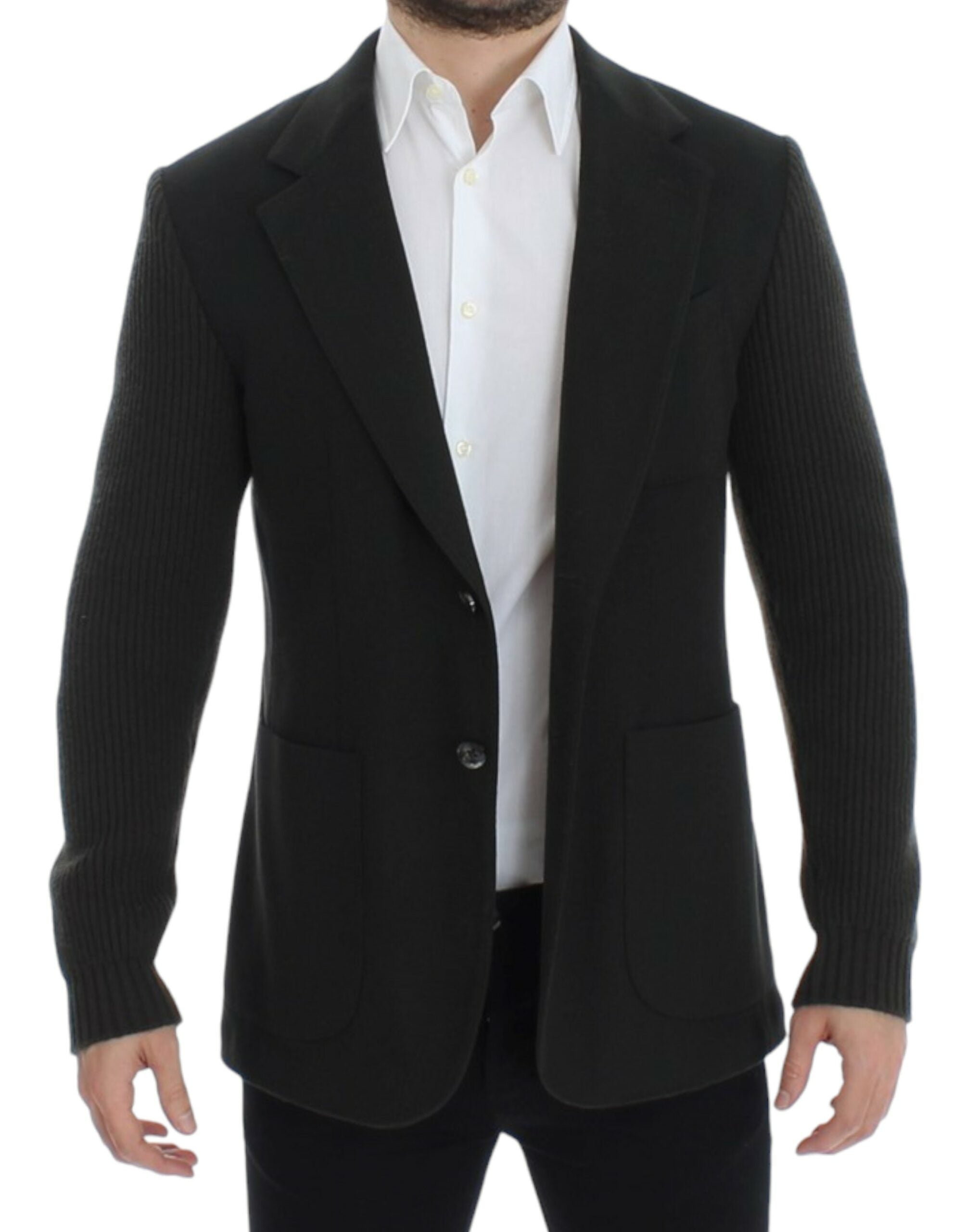 Dolce & Gabbana Green cashmere two button blazer - Whispers Of Wisdom Clothing